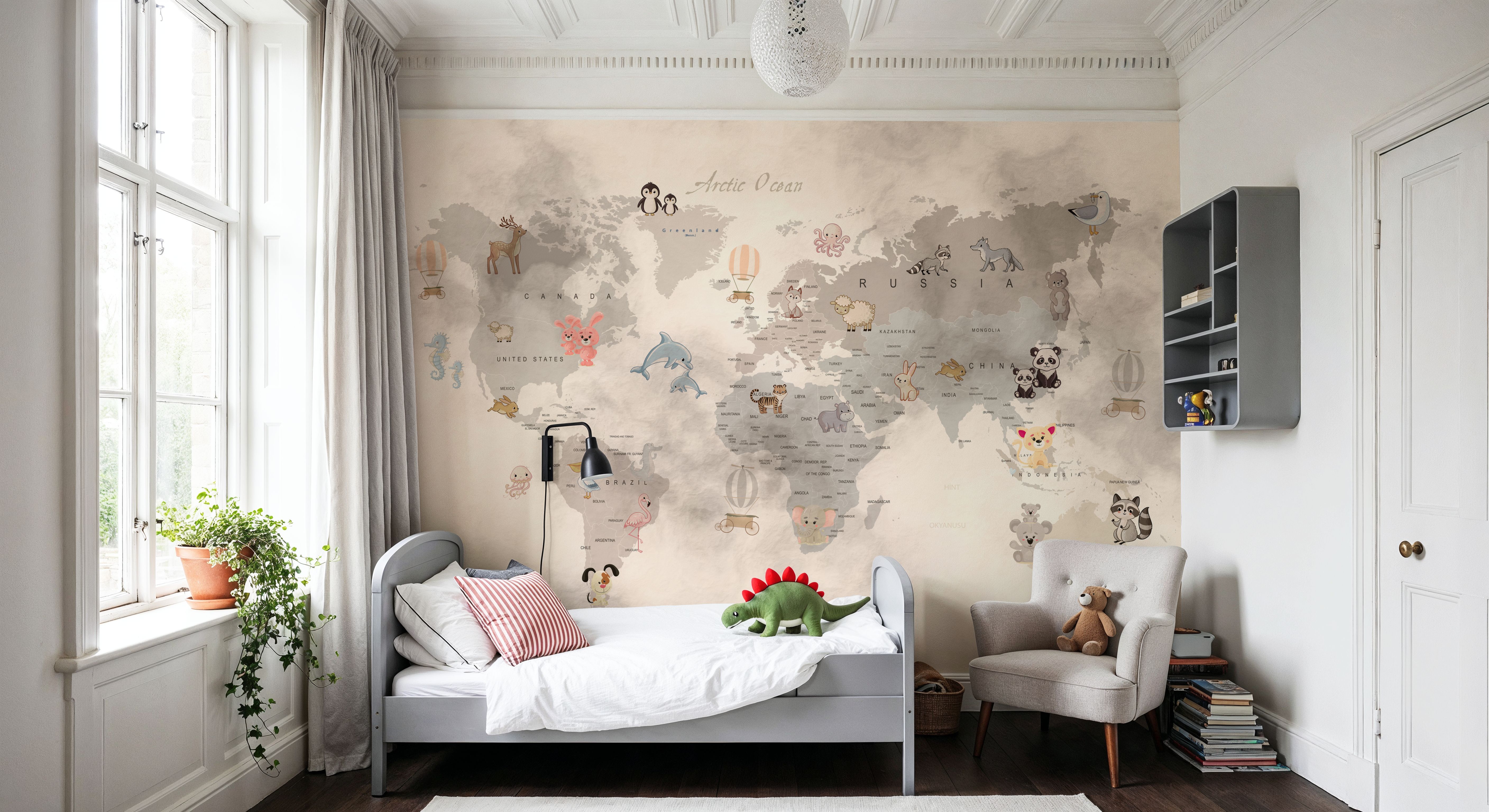 Baby Animals Map