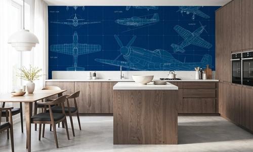 Old Plane Blueprint
