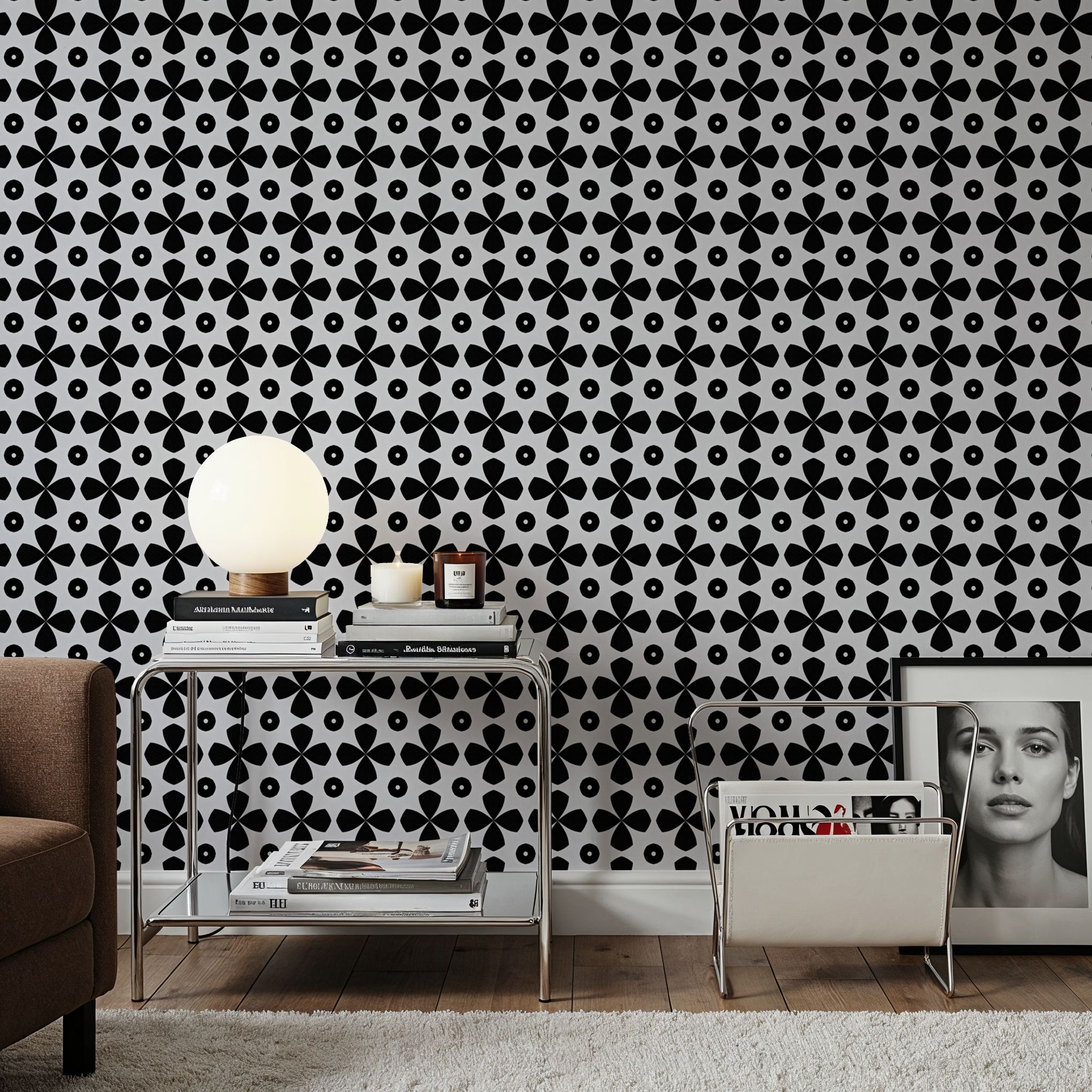 Temara Black And White, Wallpaper