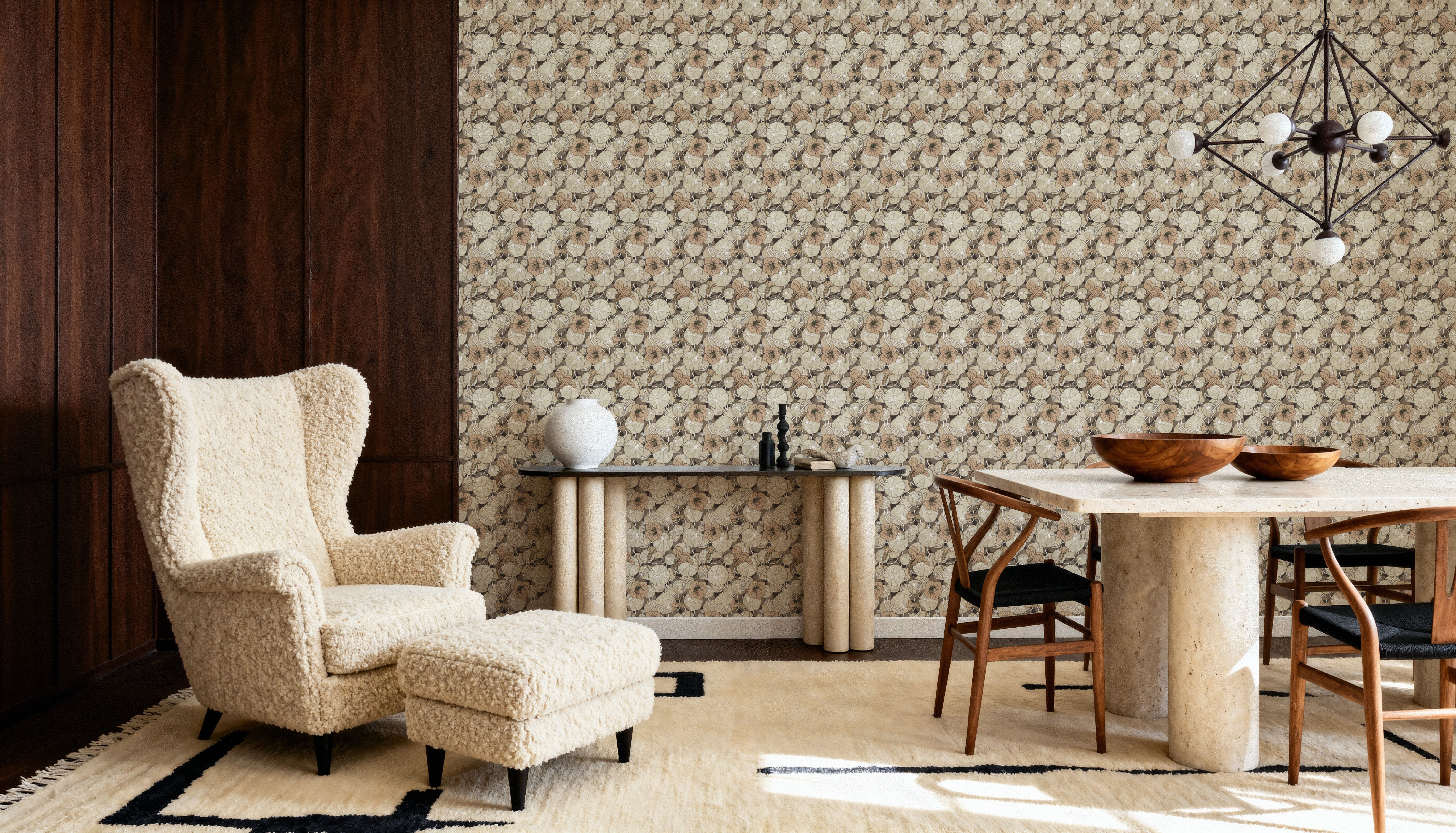 Nasturtium Verdure, Beige