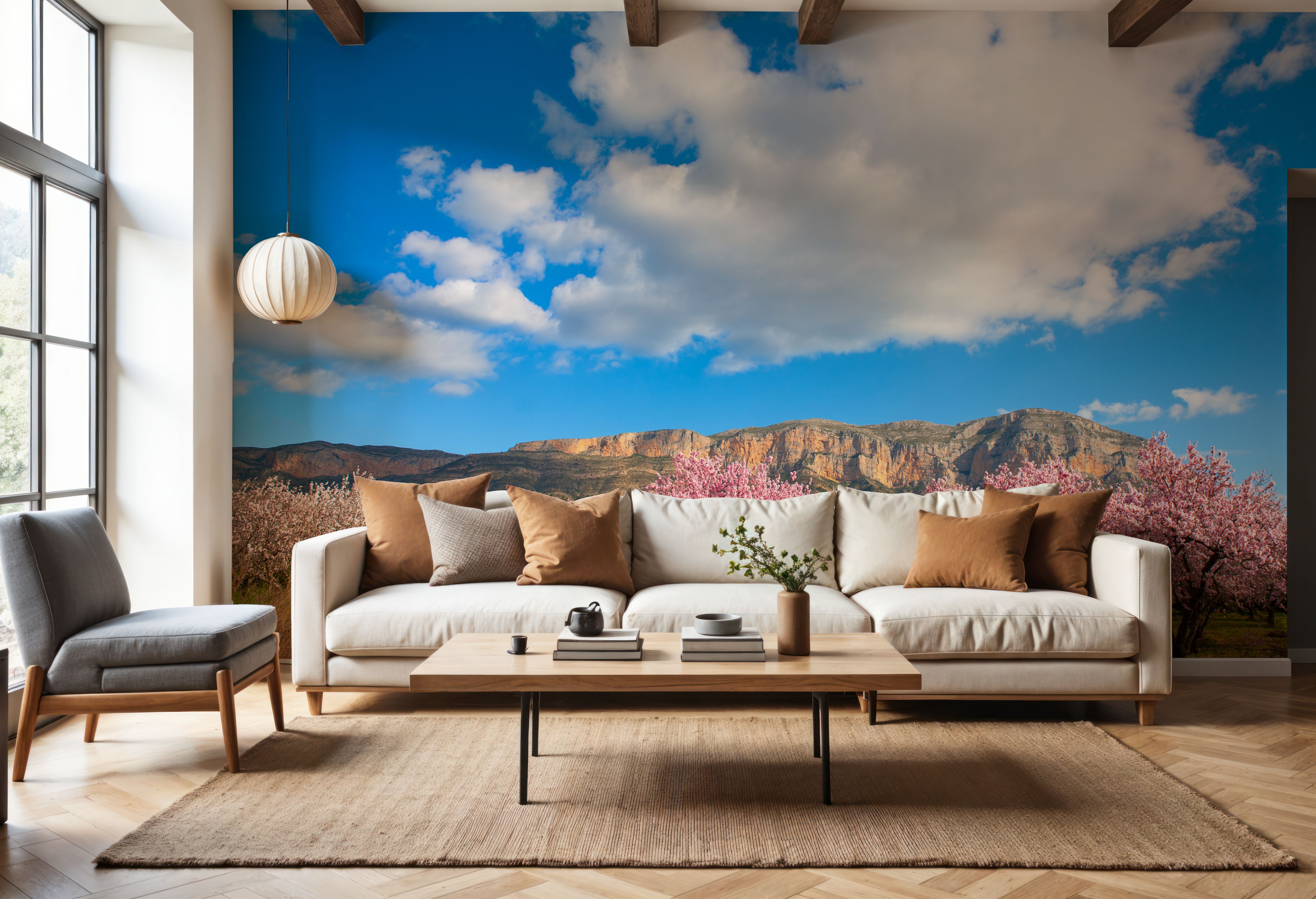 Almond Trees, Wallpaper