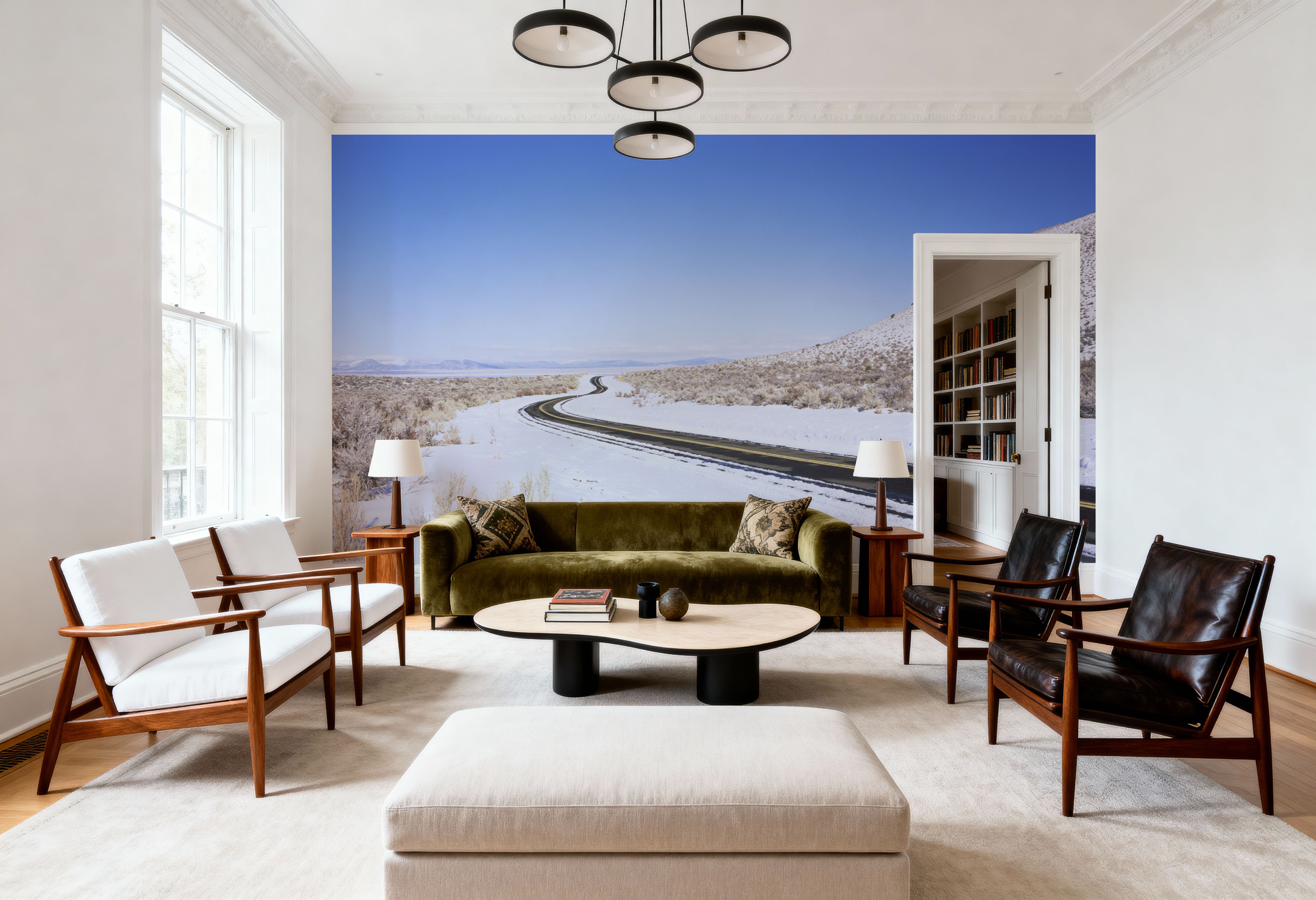 Winter Highway, Wallpaper