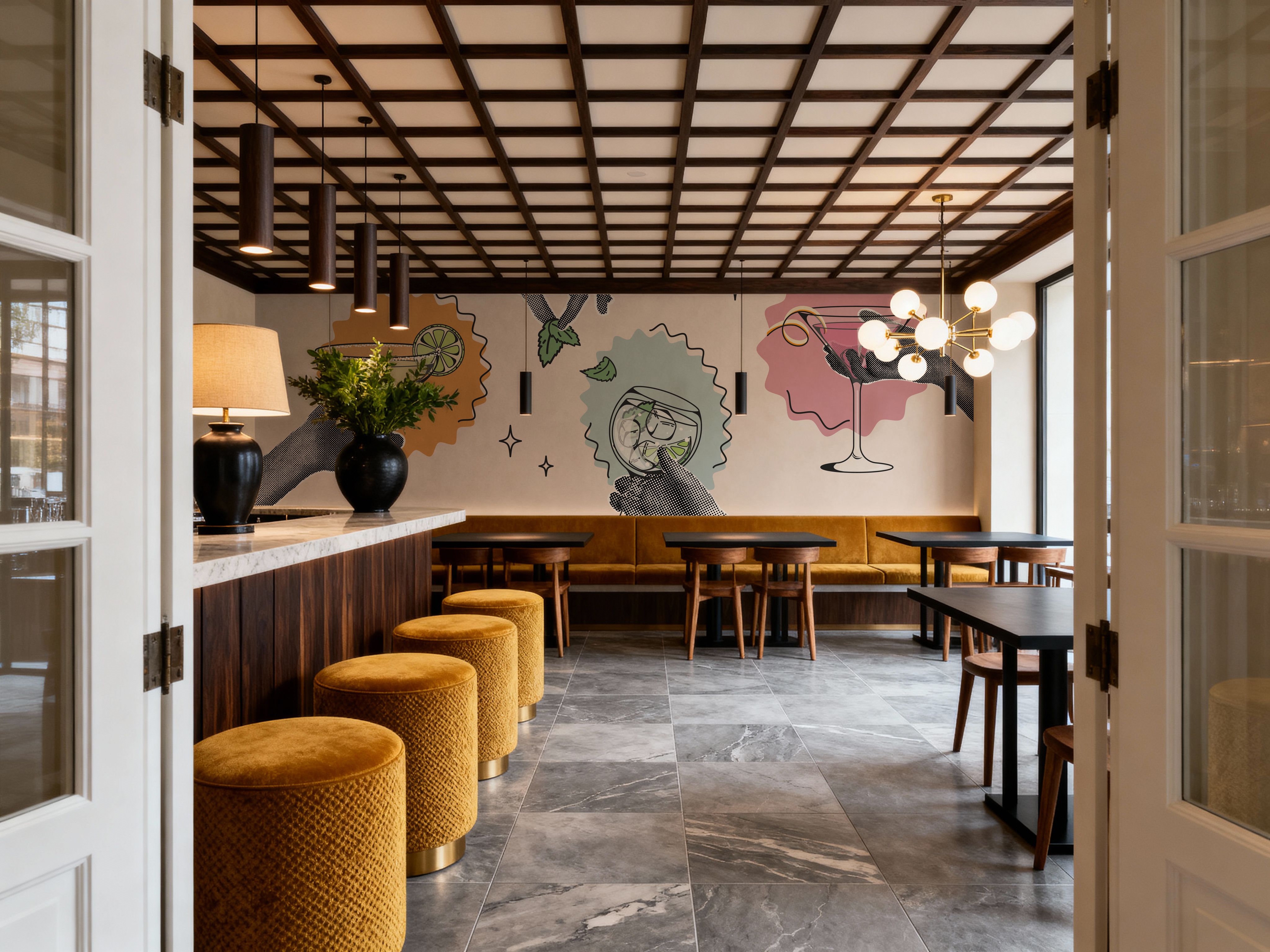 Retro Glamour Drinks