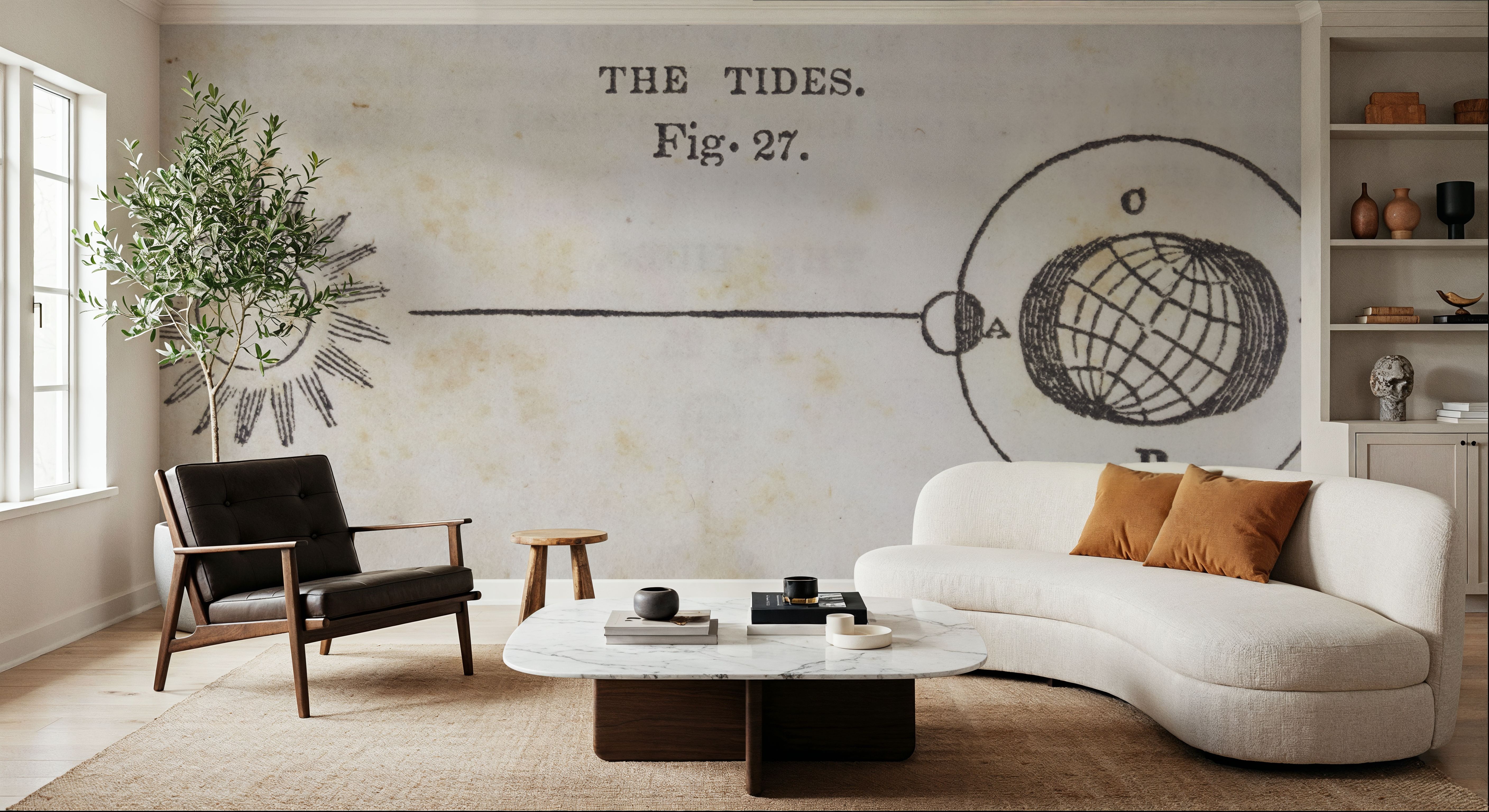 Geography of the Heavens VI, Wallpaper