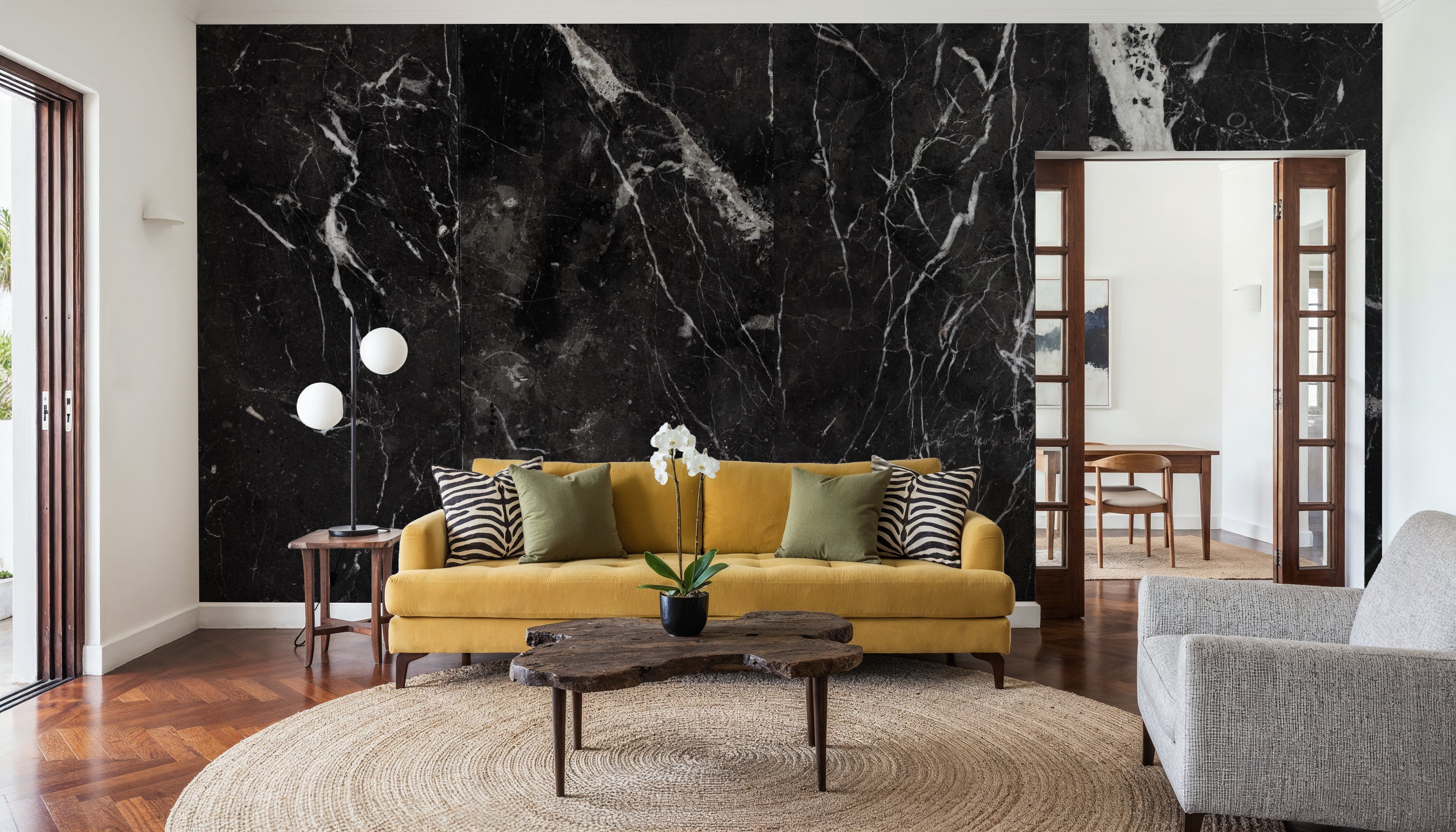 Black Marble, Wallpaper