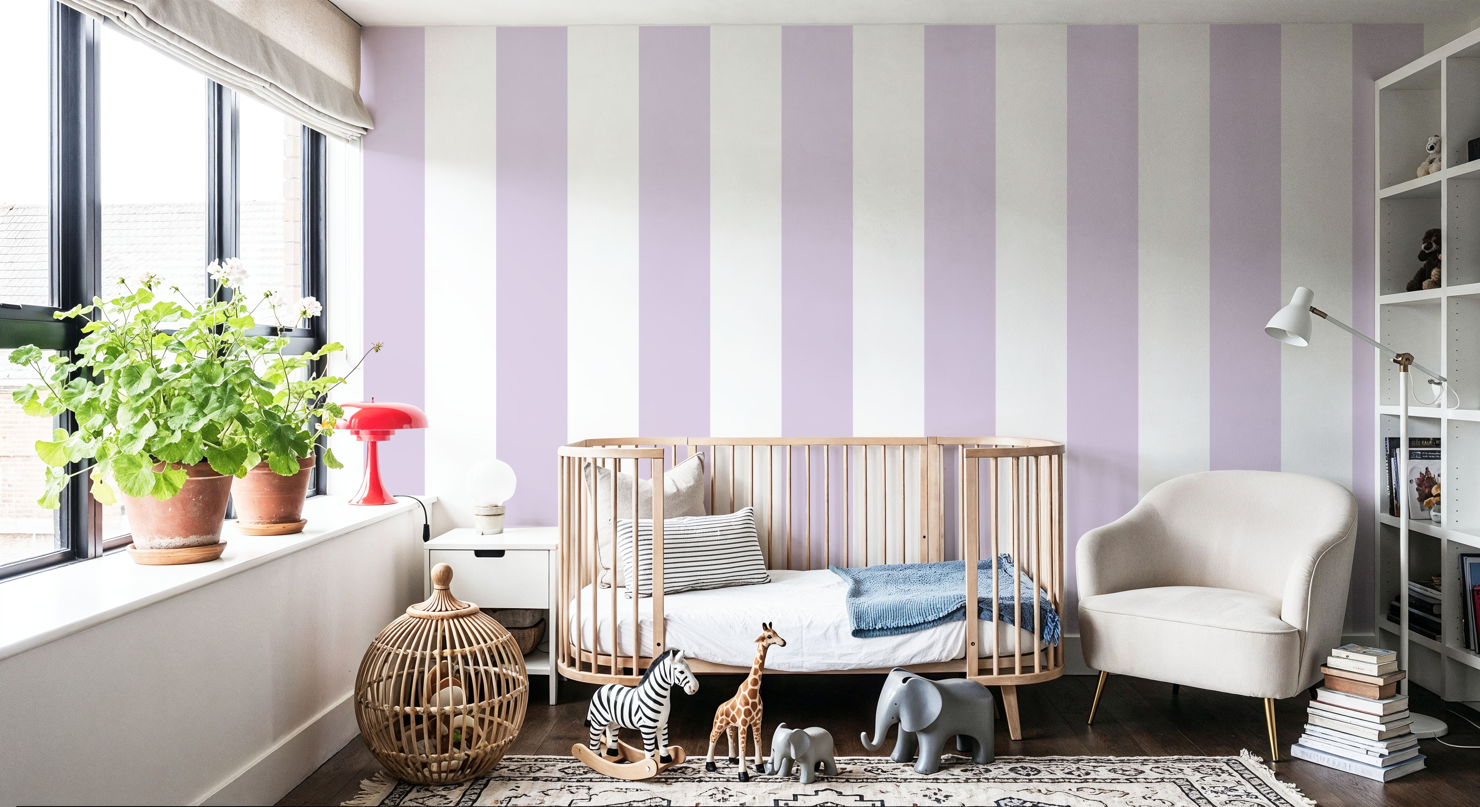 Circus Stripes, Lavender