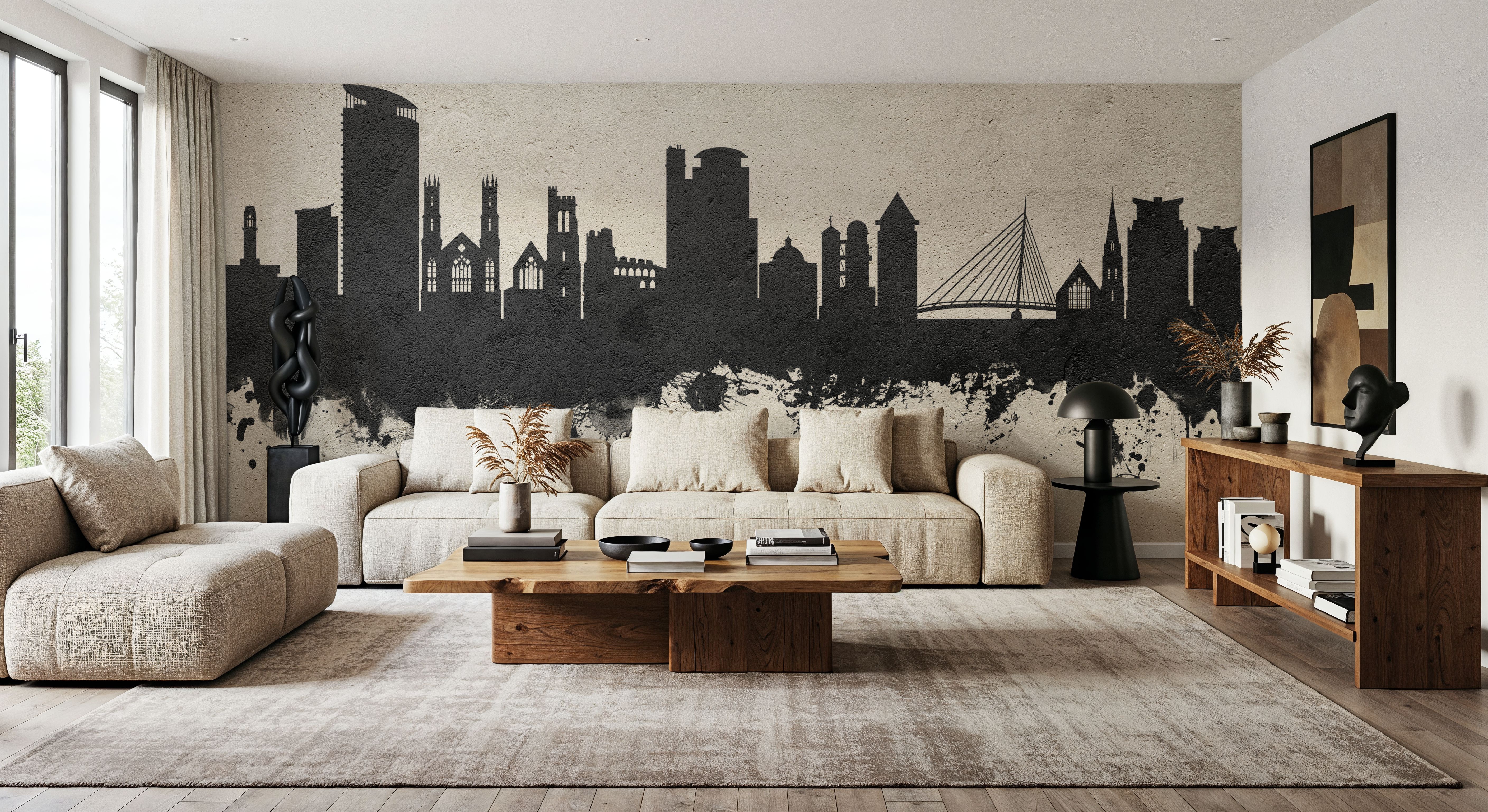 Swansea Wales Skyline Concrete