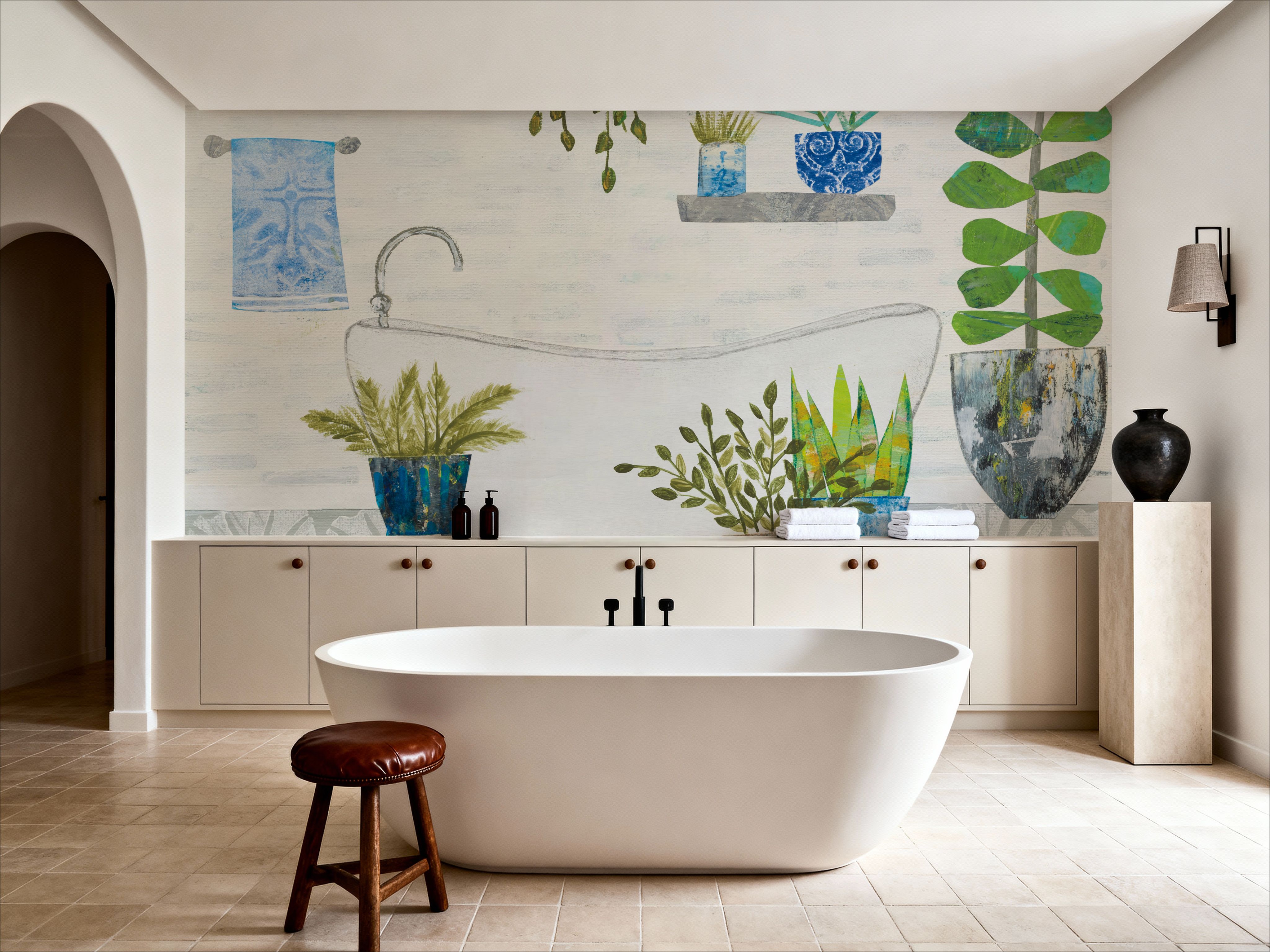 Botanical Bathroom II