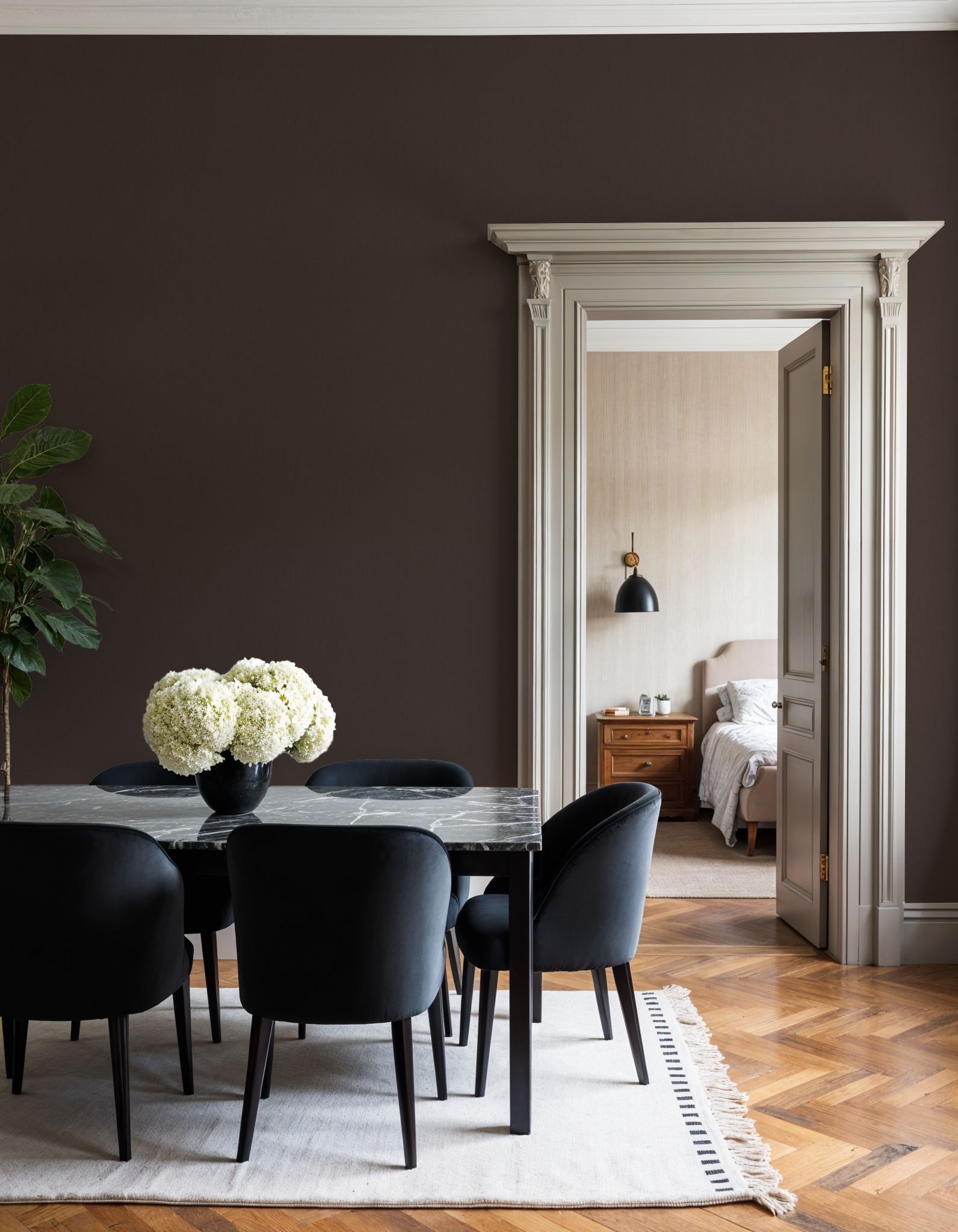 Linen Mist Murky Collection, Cocoa