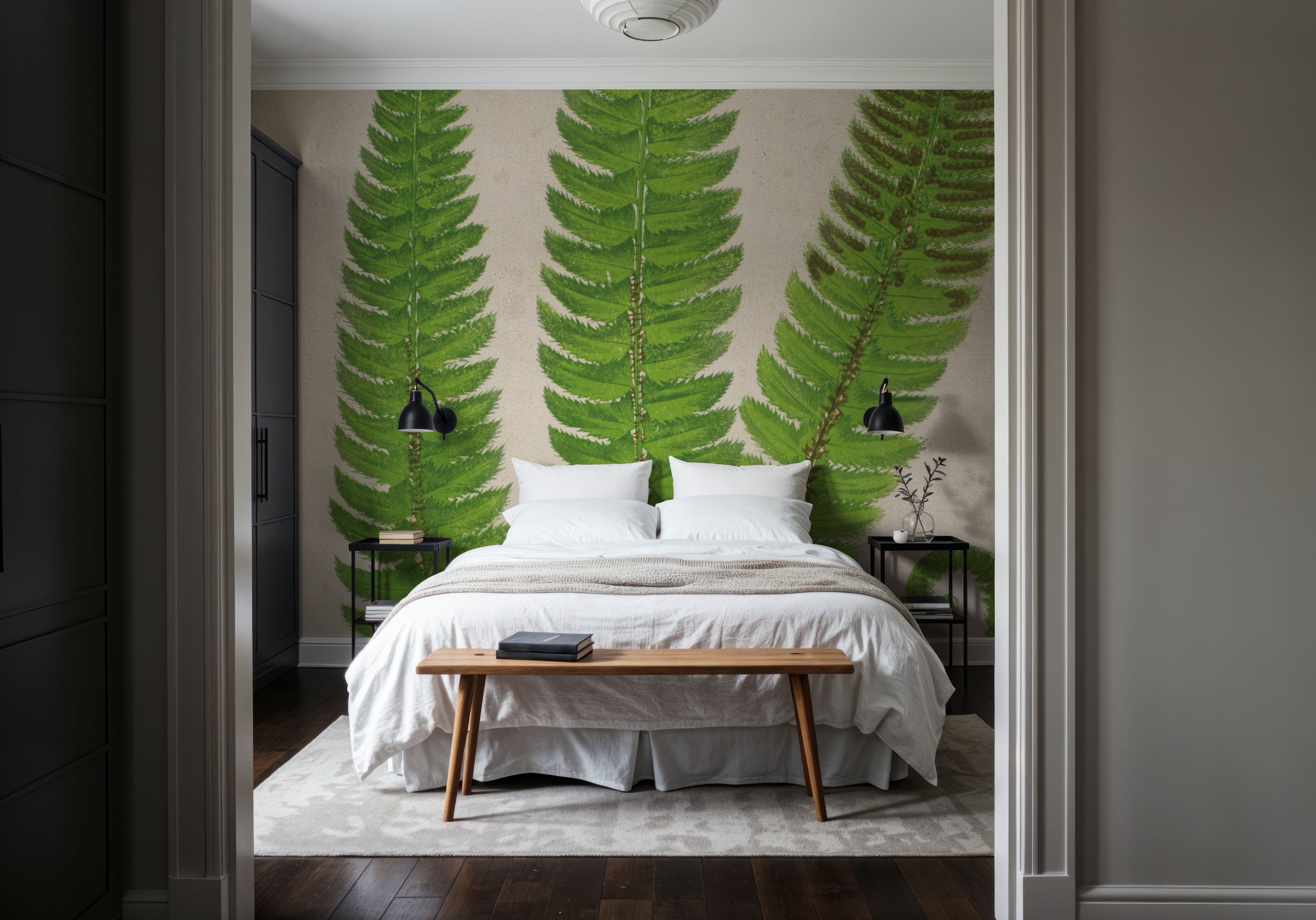 Forest Fern I, Wallpaper