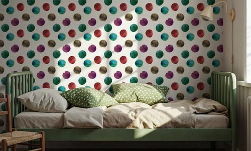 Bold Dots White