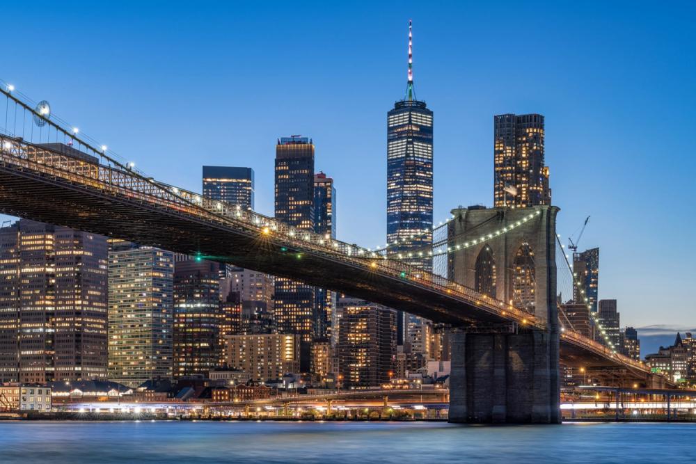 Brooklyn Bridge at Dusk