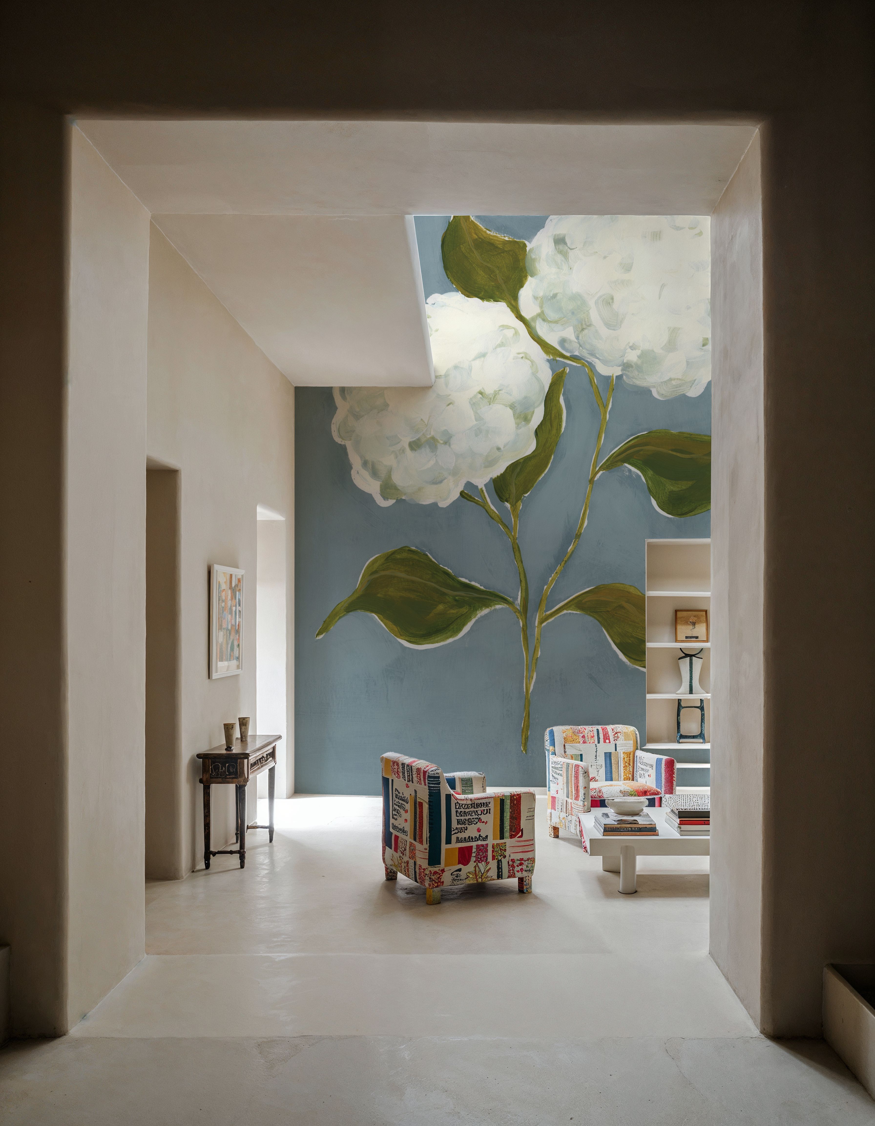 Dusty Blue Hydrangea I