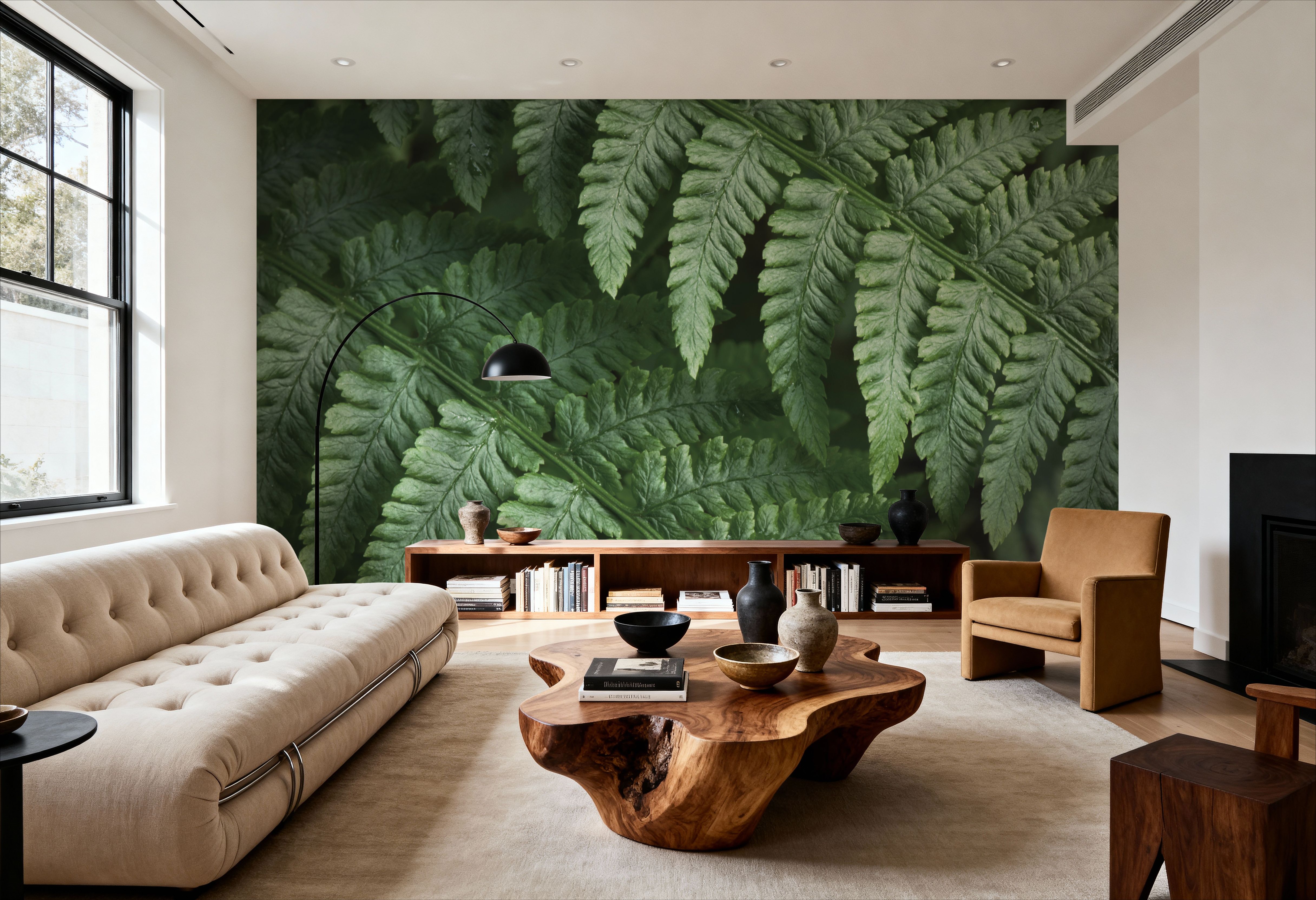 Fern Lines, Wallpaper