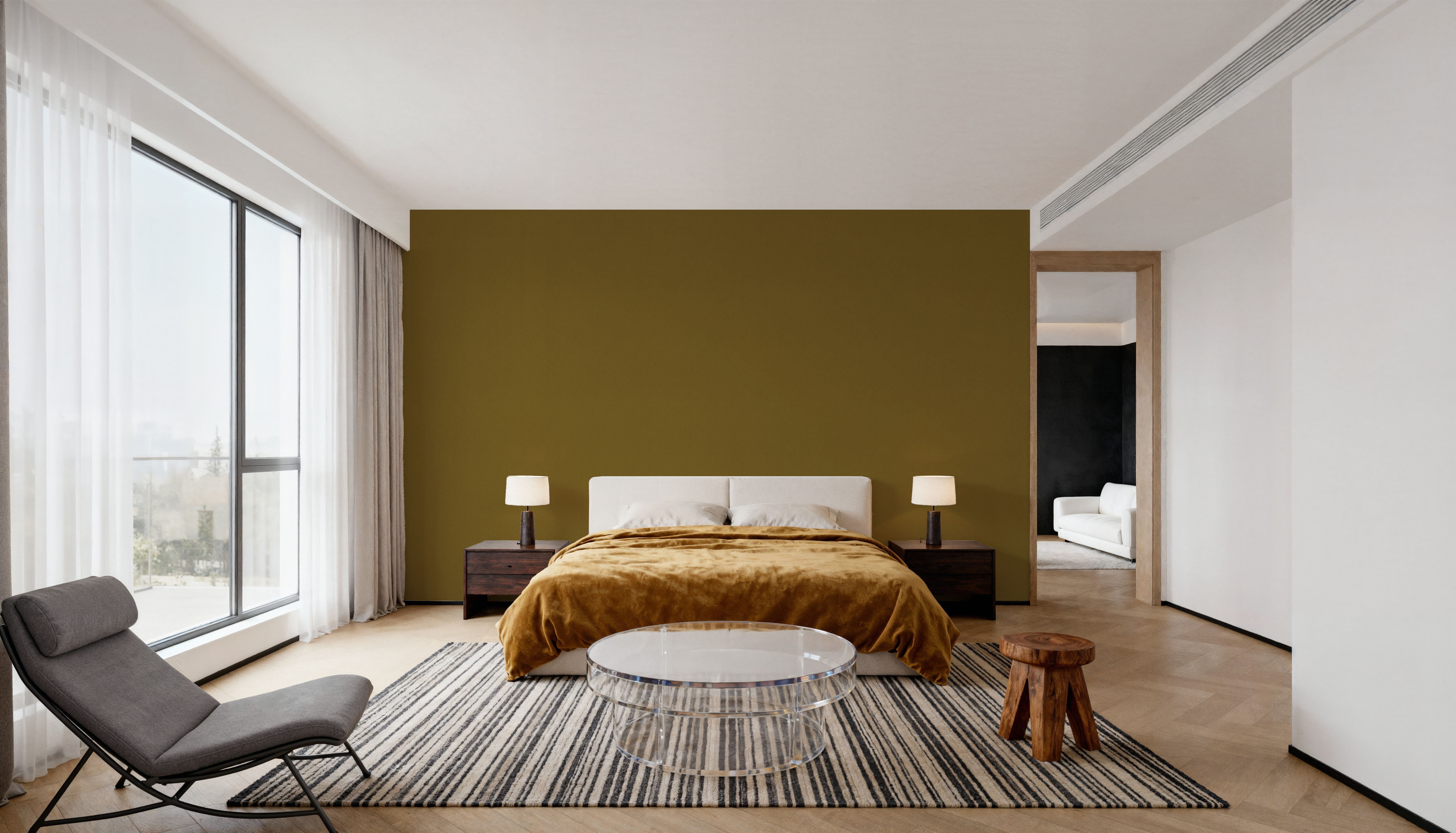 Linen Mist Bright Collection, Curry