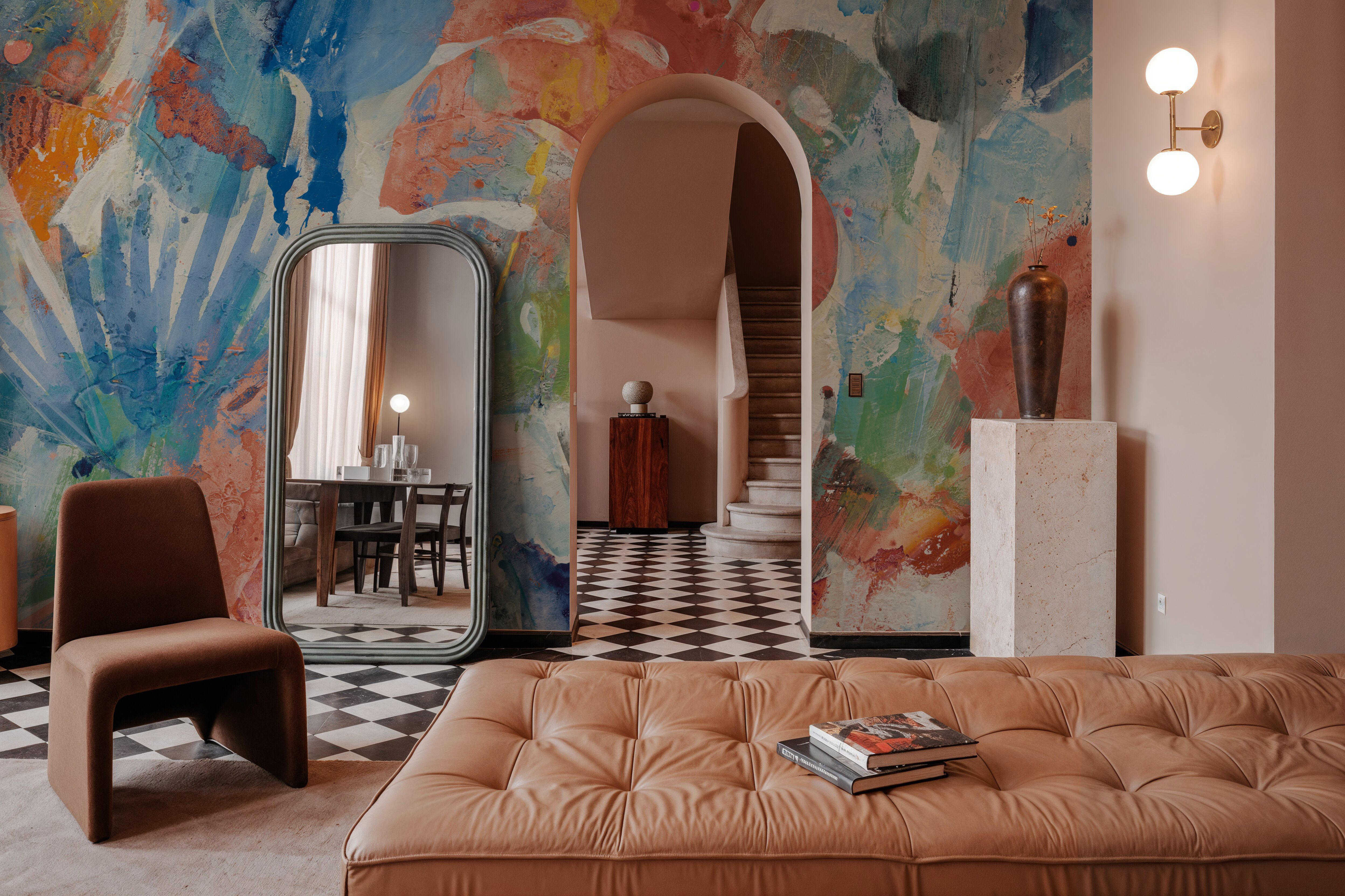 Palm Abstract Bright