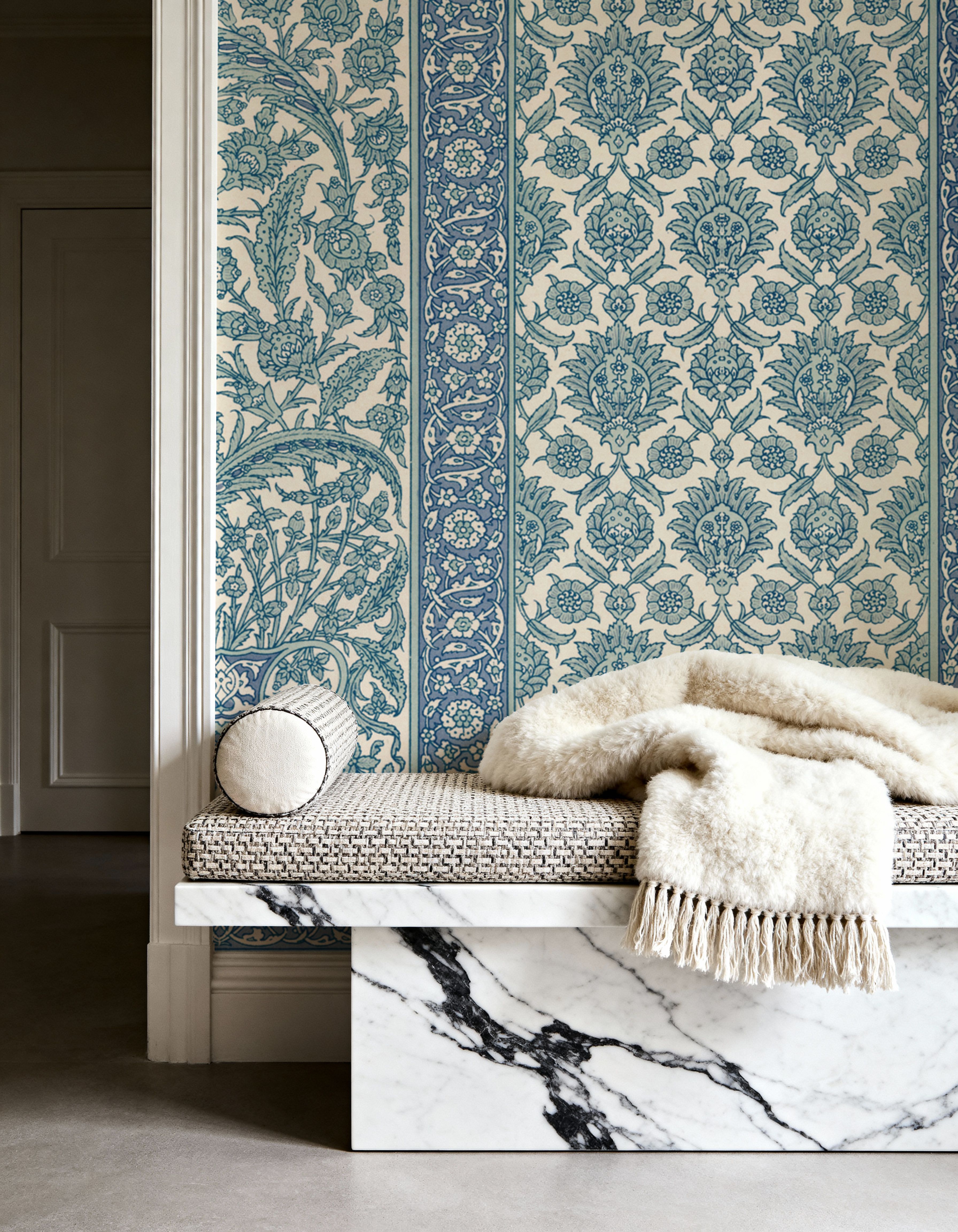 Riad Ornaments, Seafoam