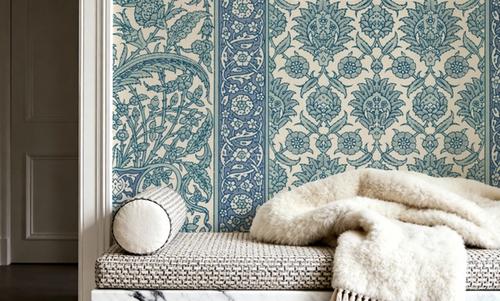 Riad Ornaments, Seafoam