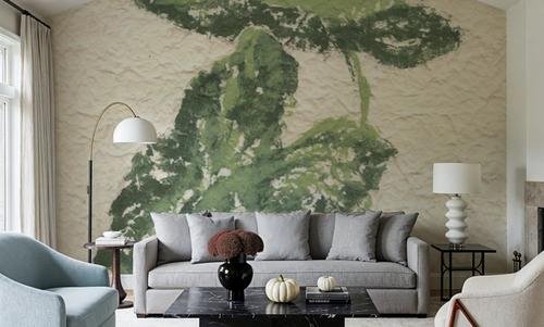 Textile Leaves I