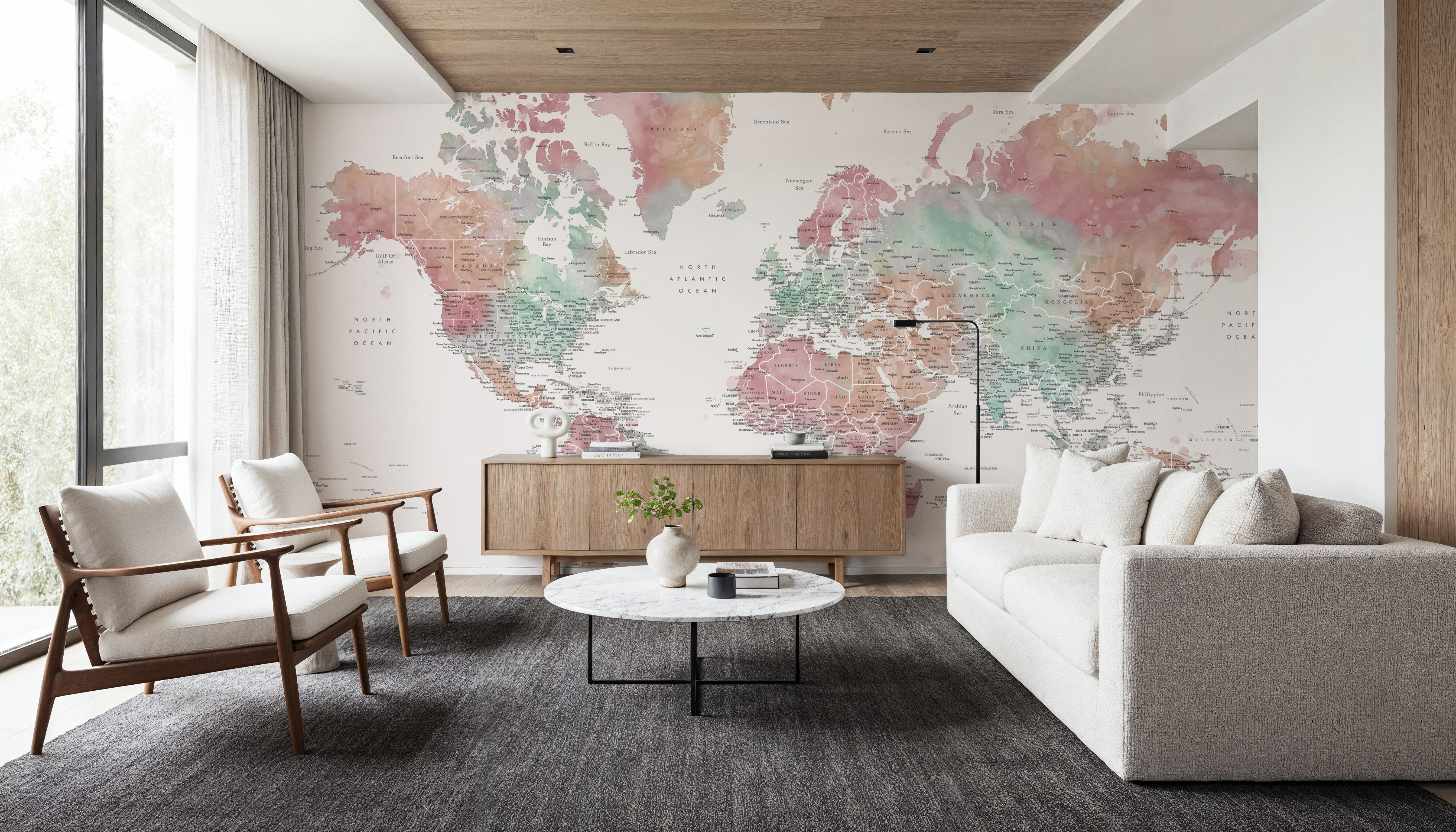 World Map Cities - Fefi