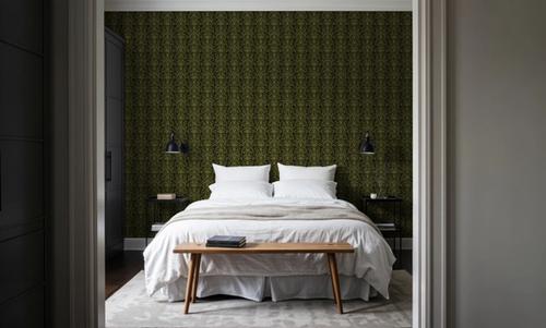 Ornate Stripes, Chartreuse