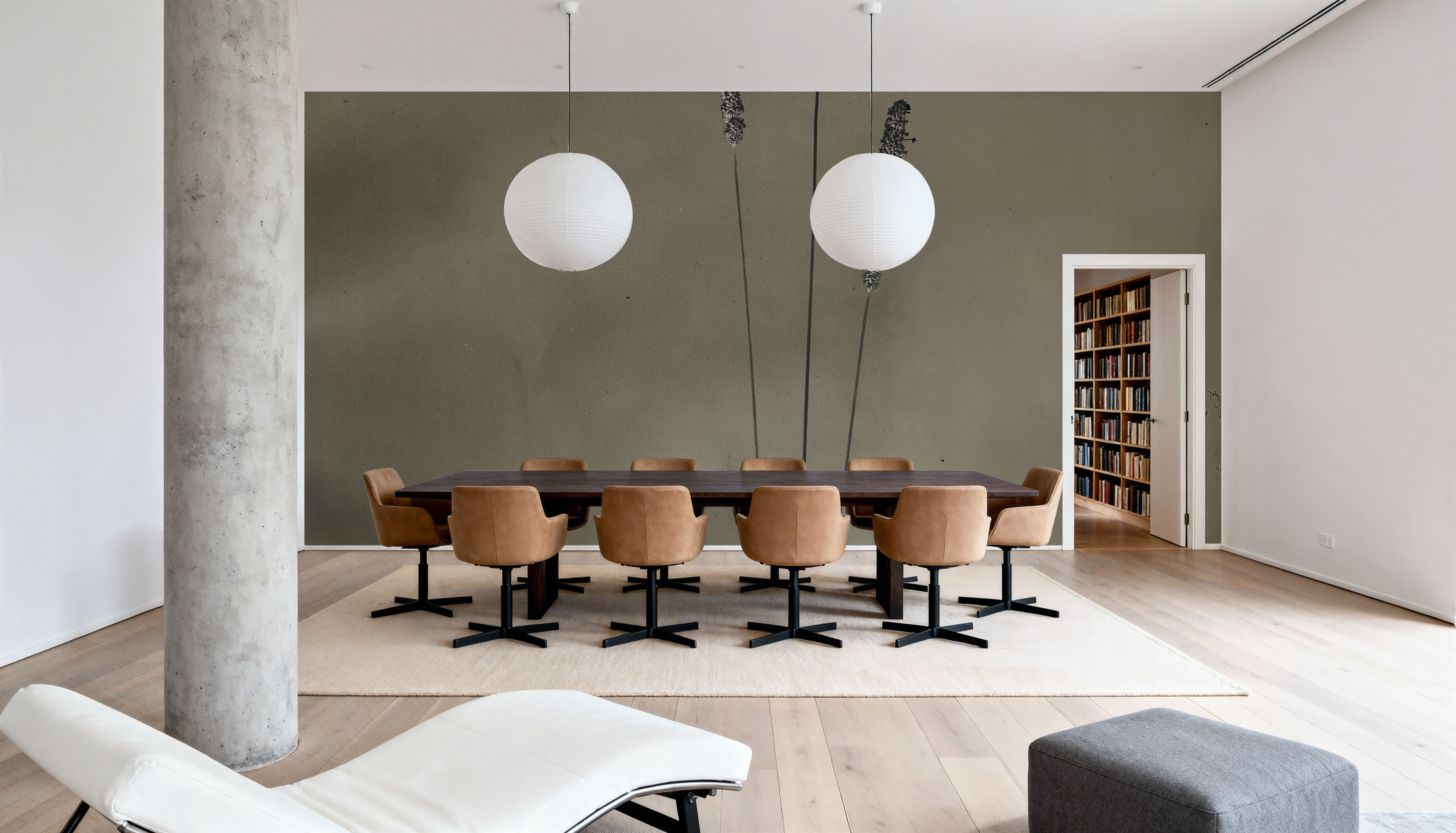 Glass Plate Botanical IV