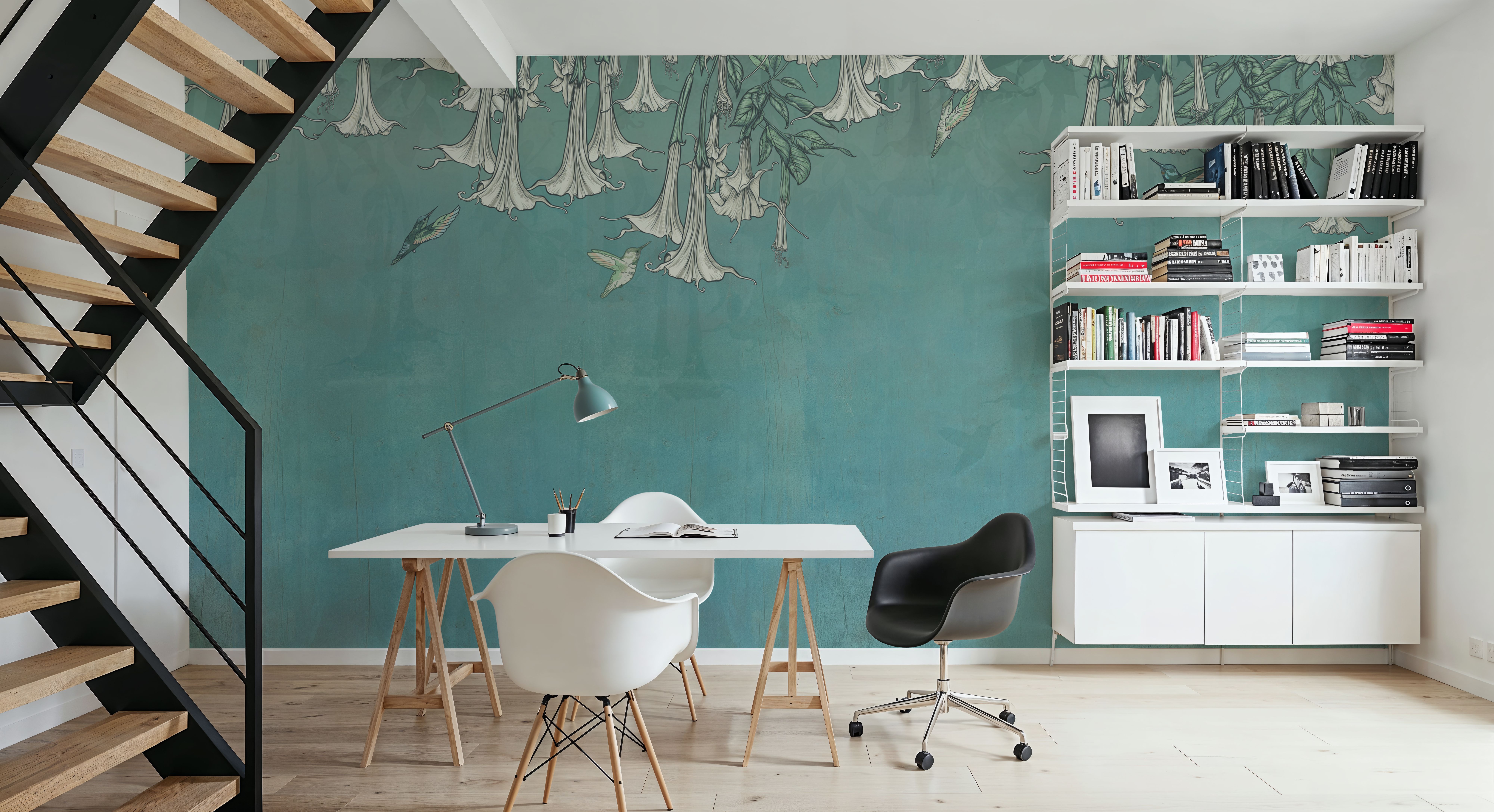 Hummingbirds and Trumpets Green