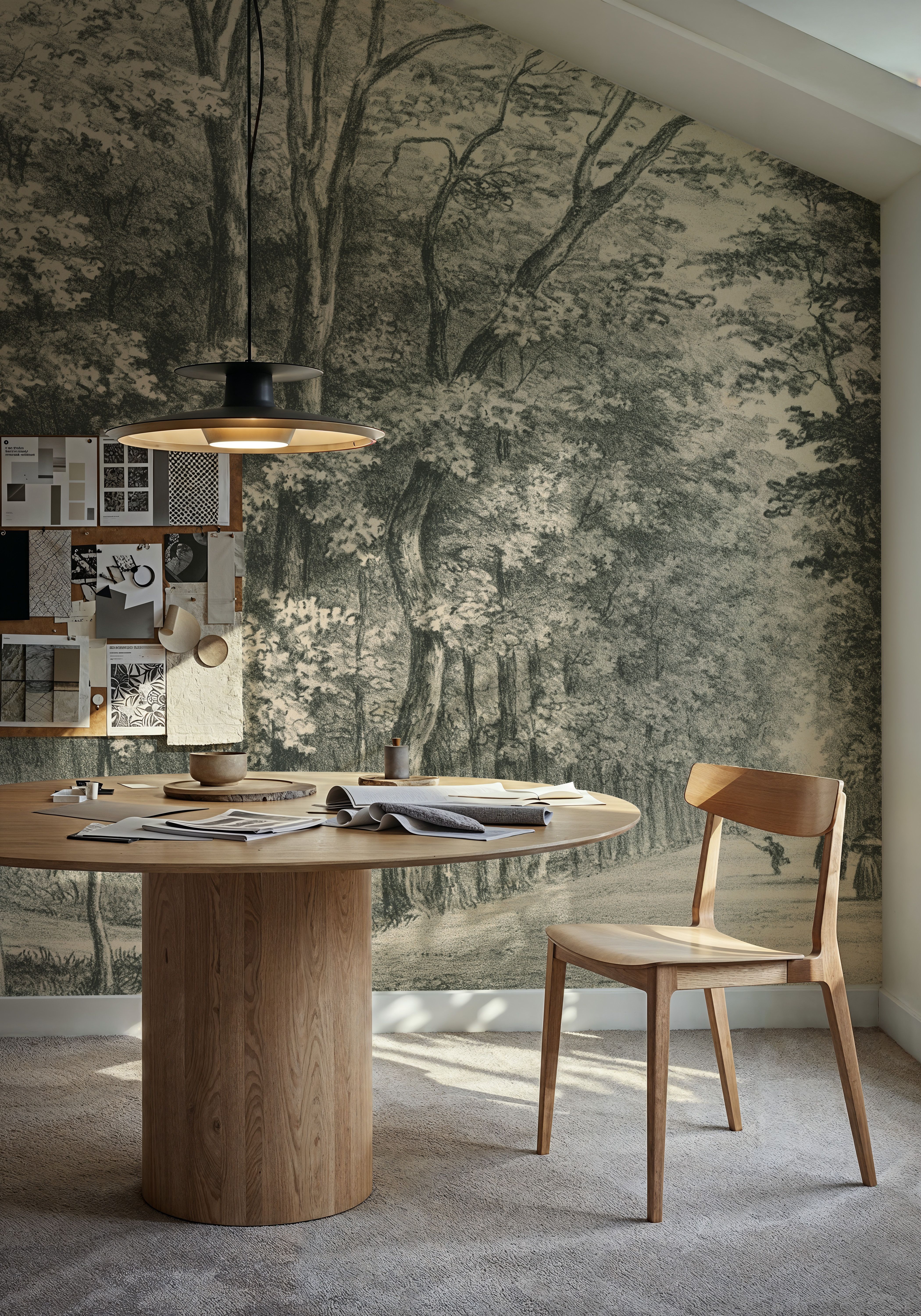 Grand Allée Etching