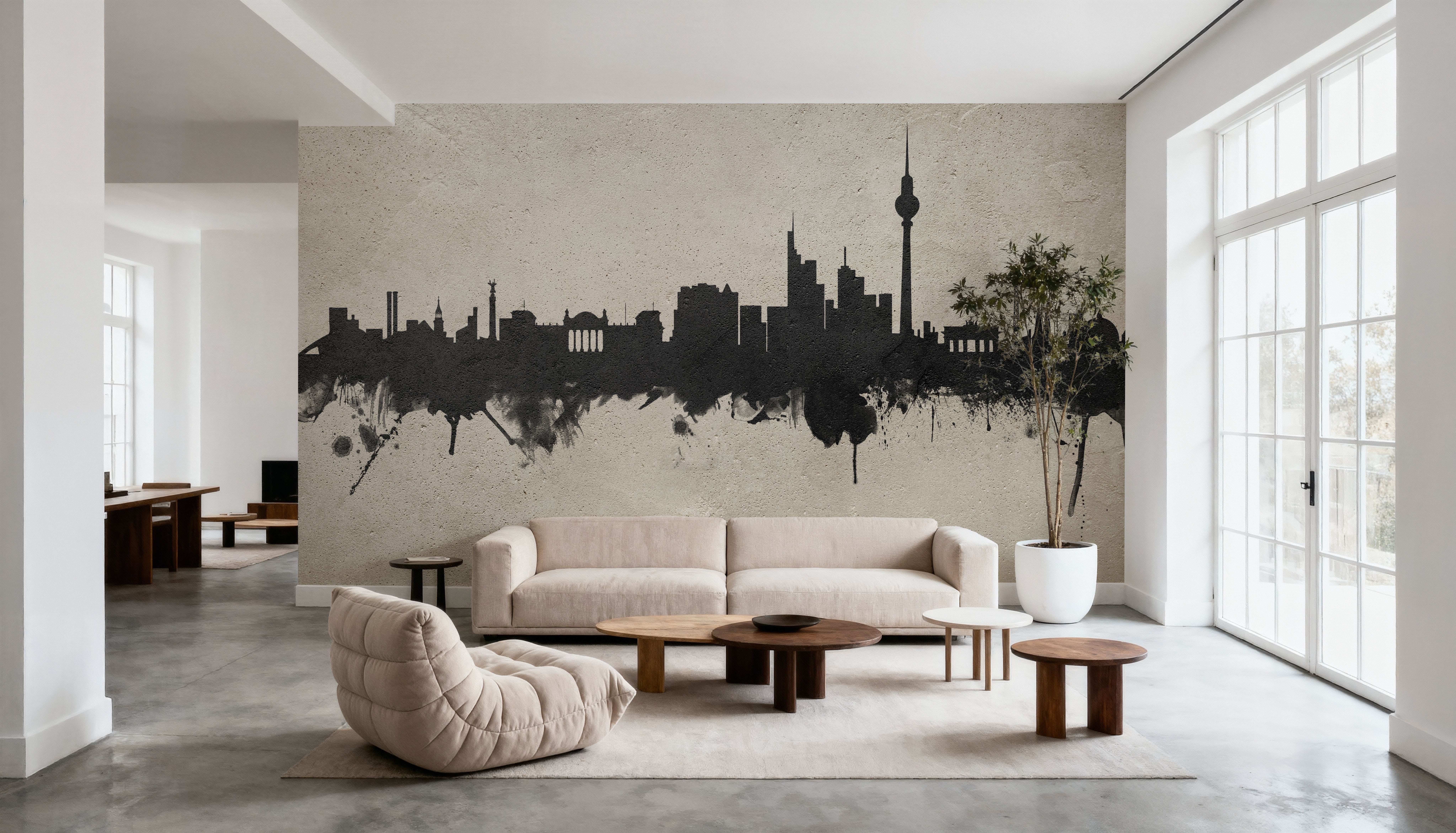 Berlin Skyline Concrete