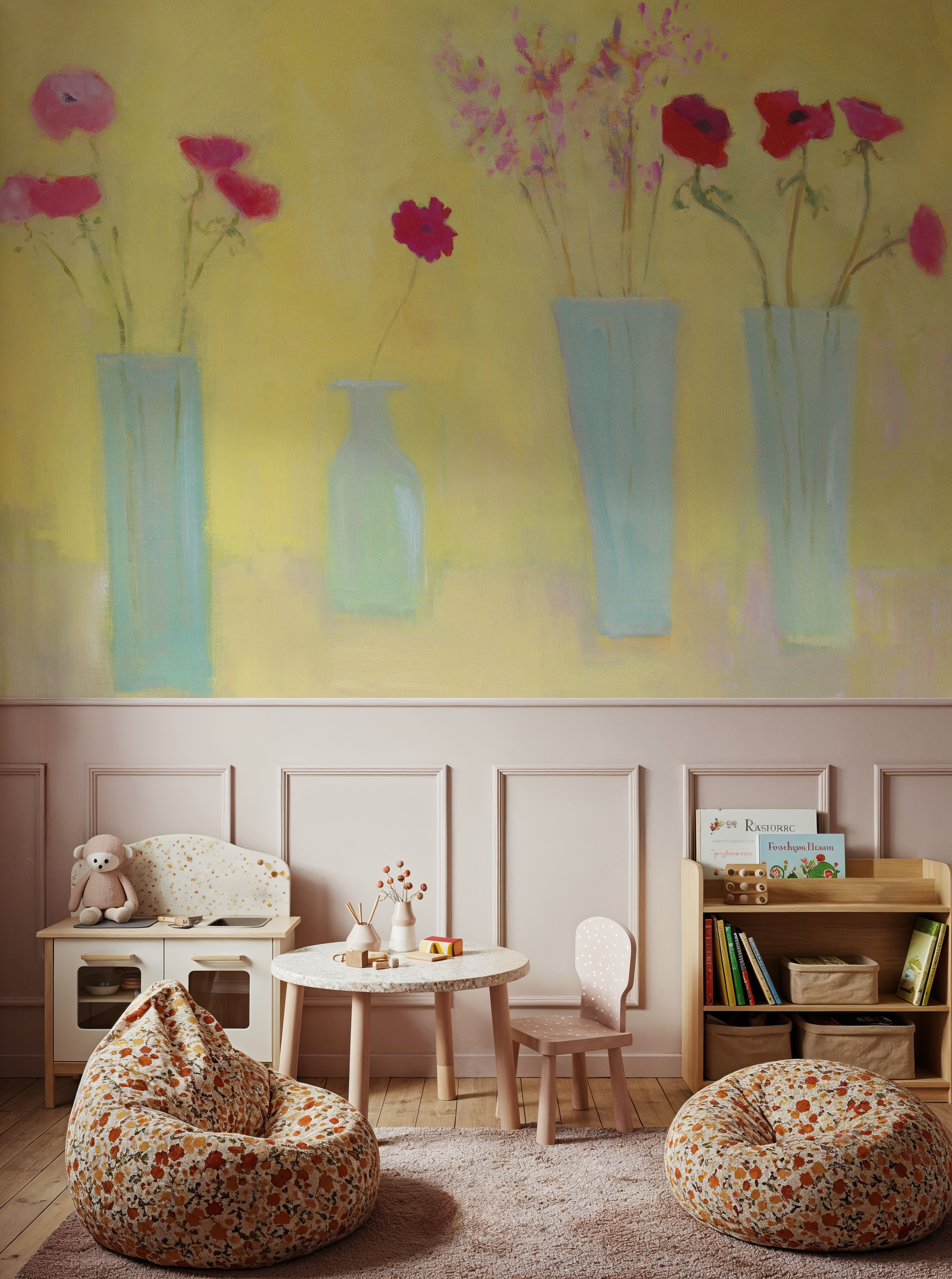 Anemones and Gerbera