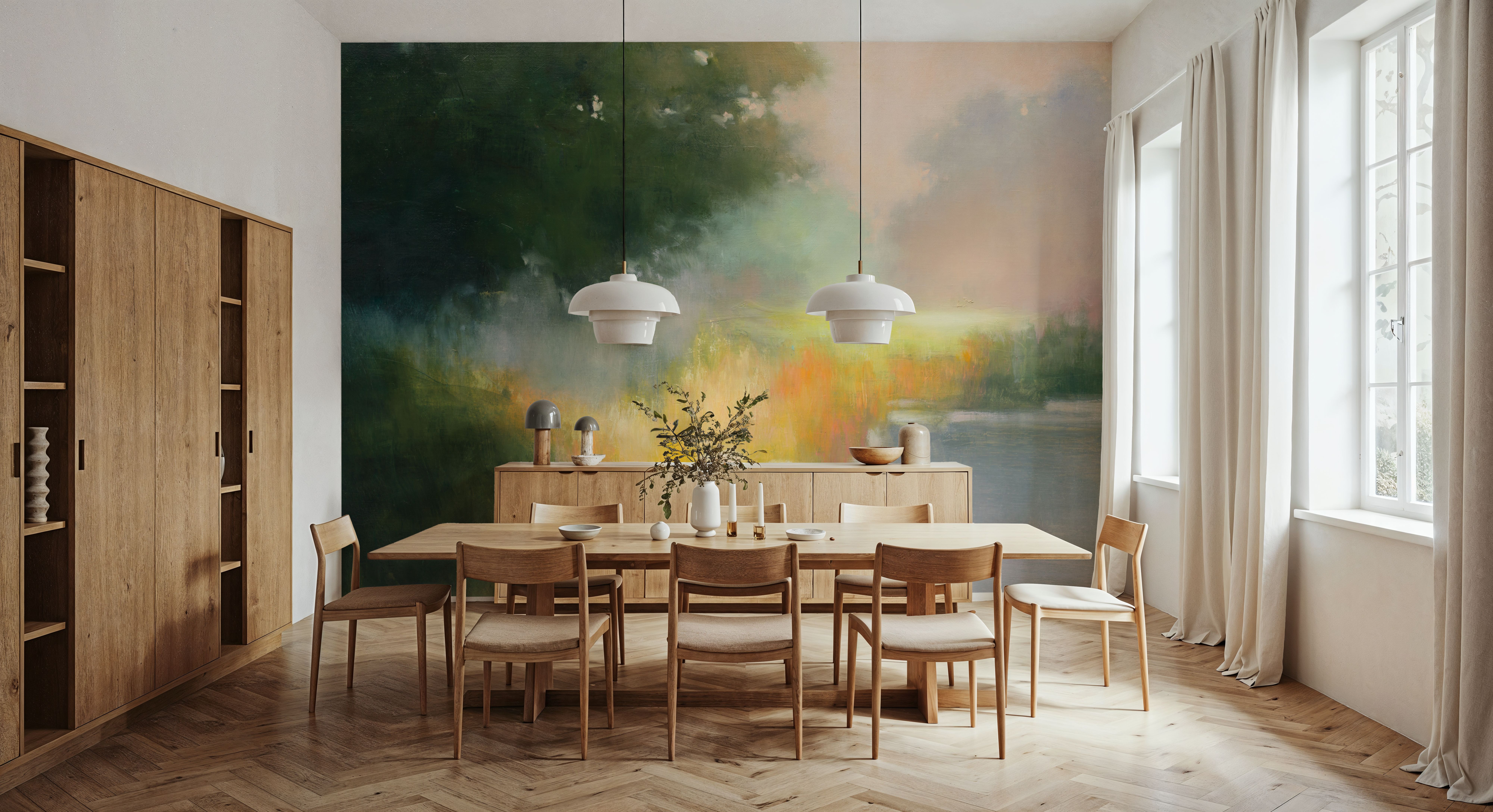 White Oak Pond, Wallpaper