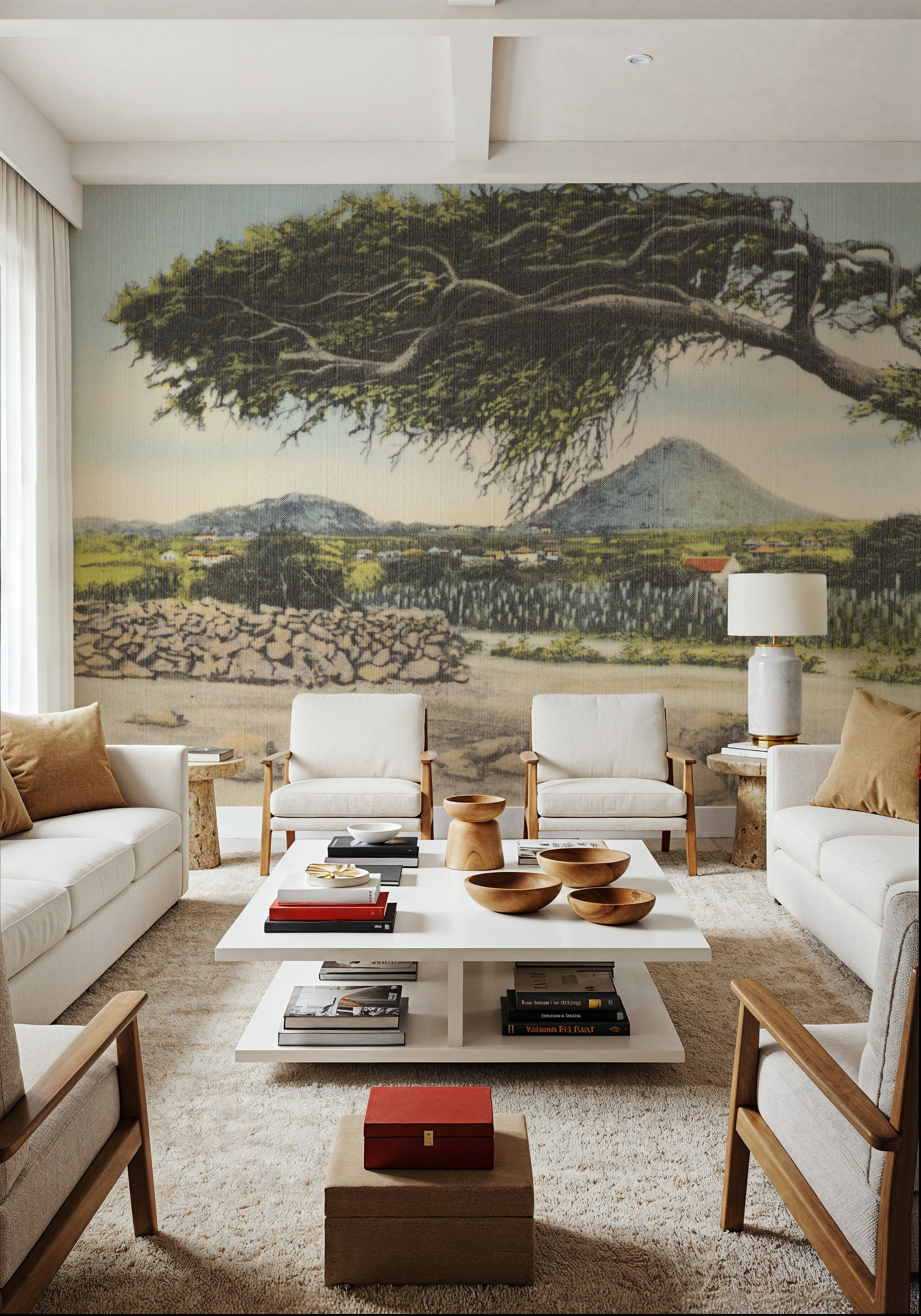 Santa Cruz - Screenprint Postcard