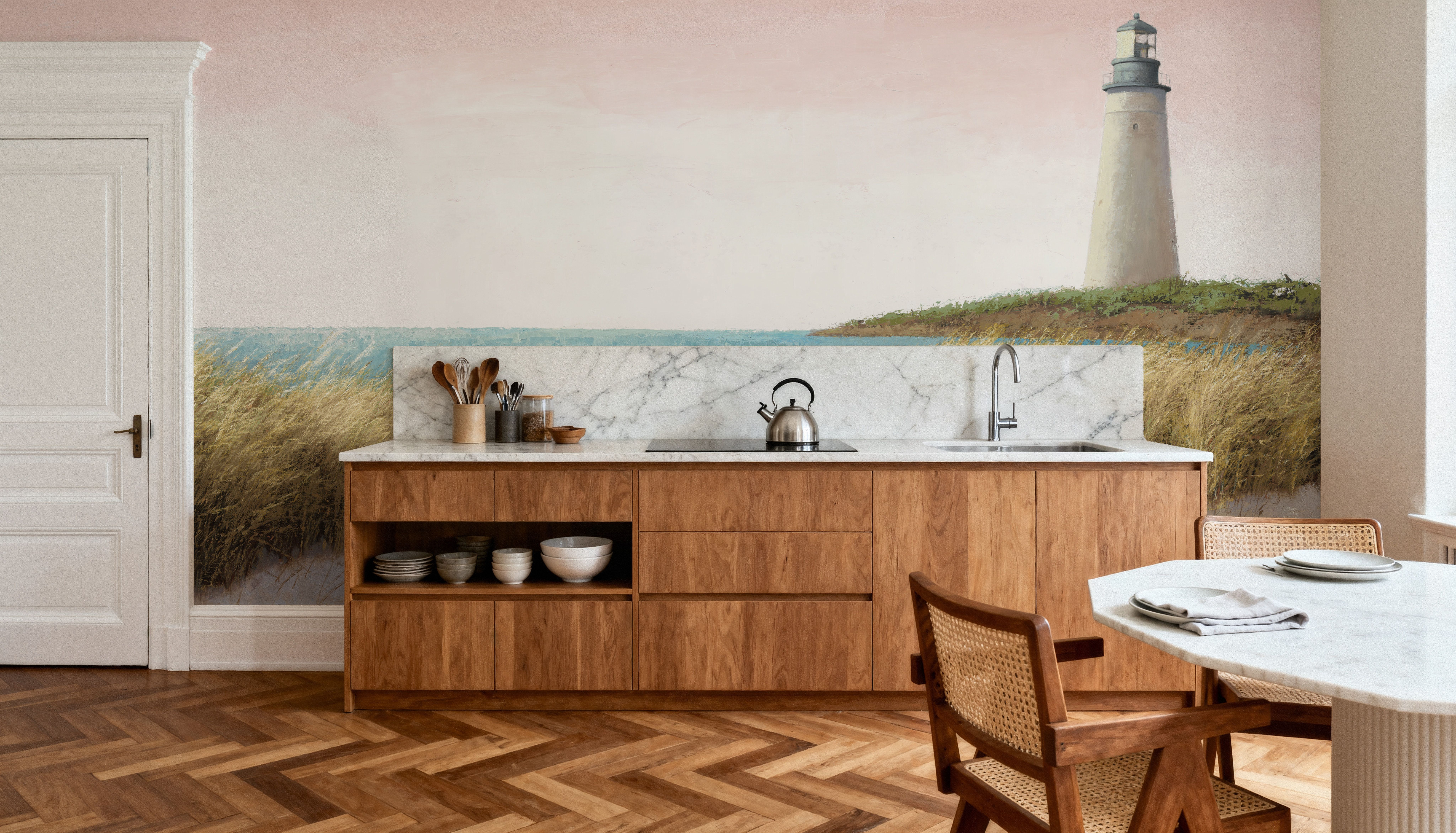 Lighthouse By The Sea