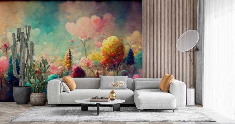 Fantasy Landscape premium wallpaper mural | Shop customized walls on ...