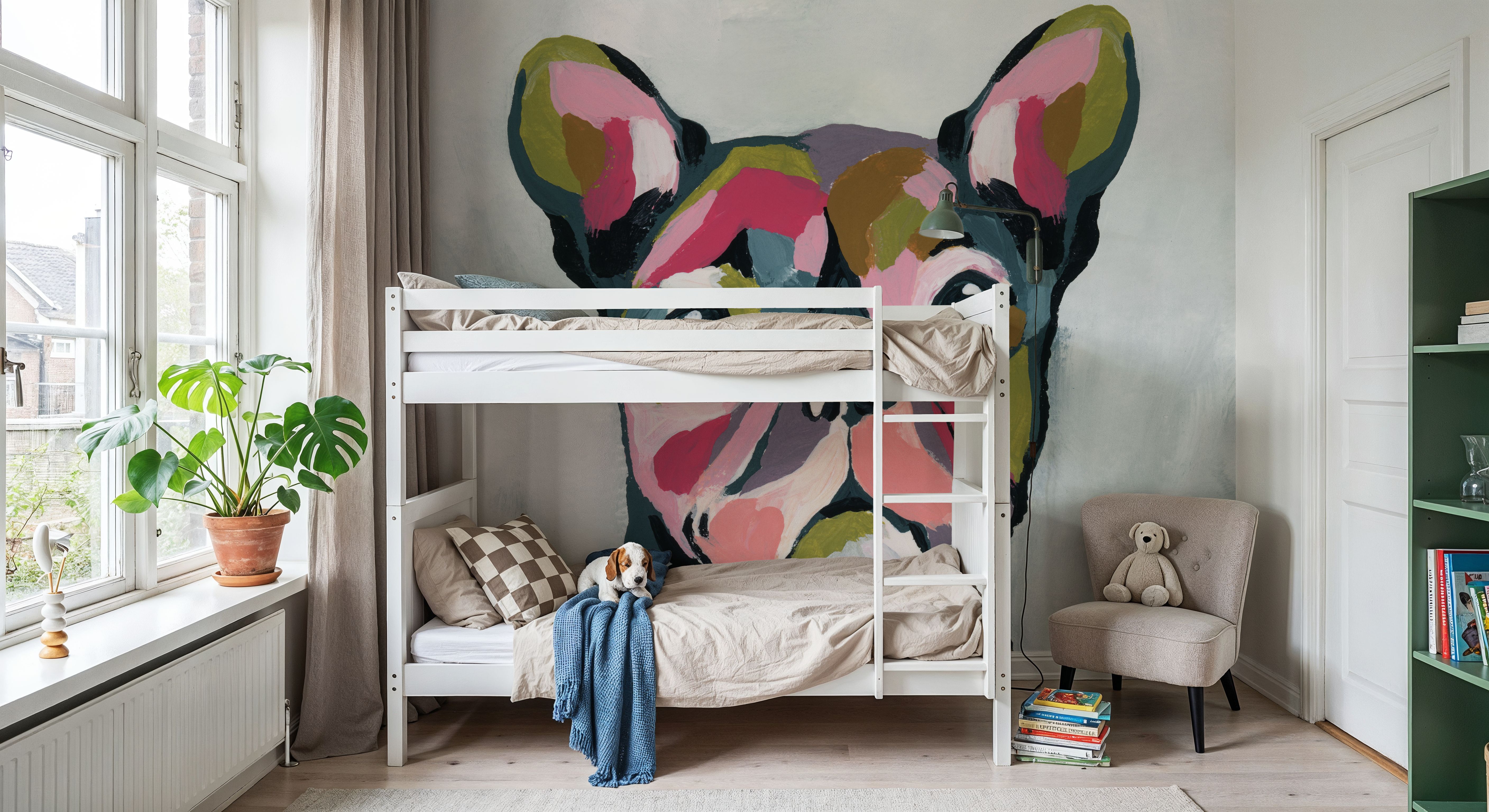 Abstract French Bulldog