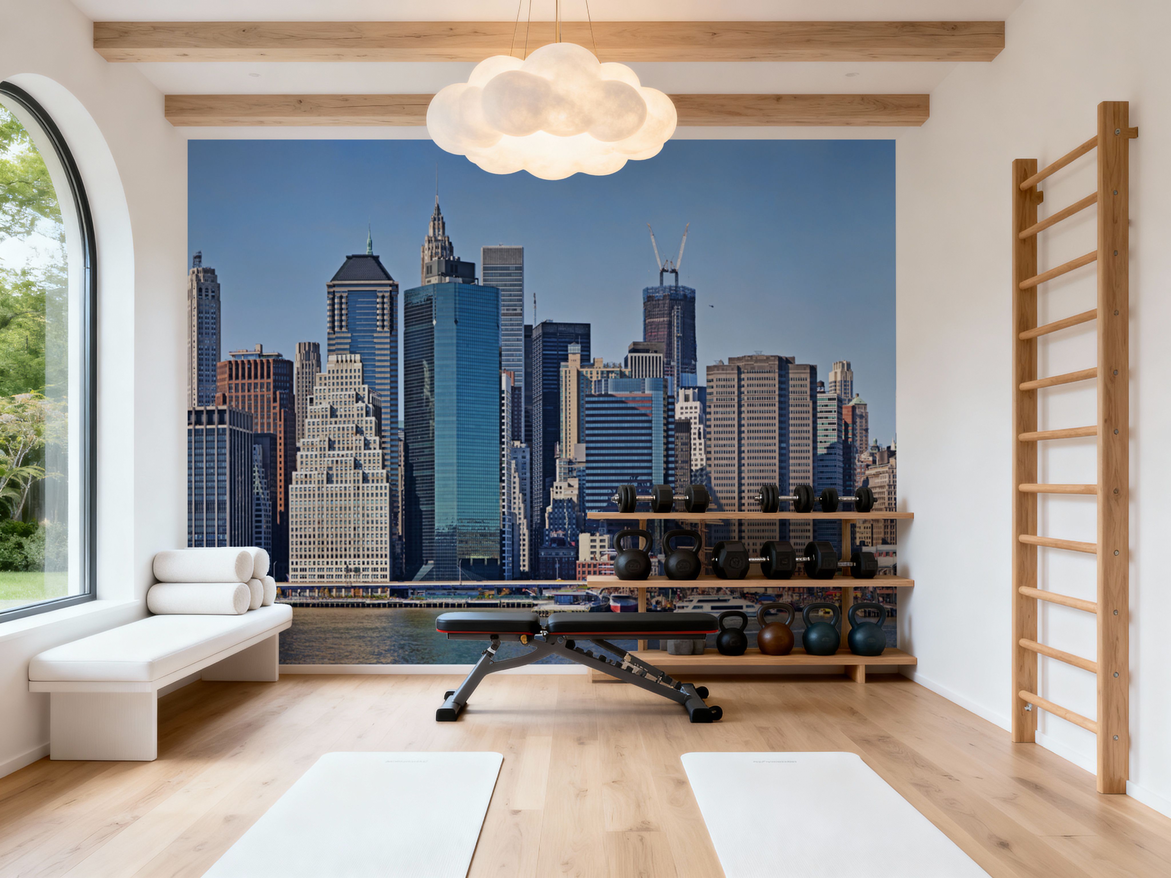 Urban Waterfront Panorama