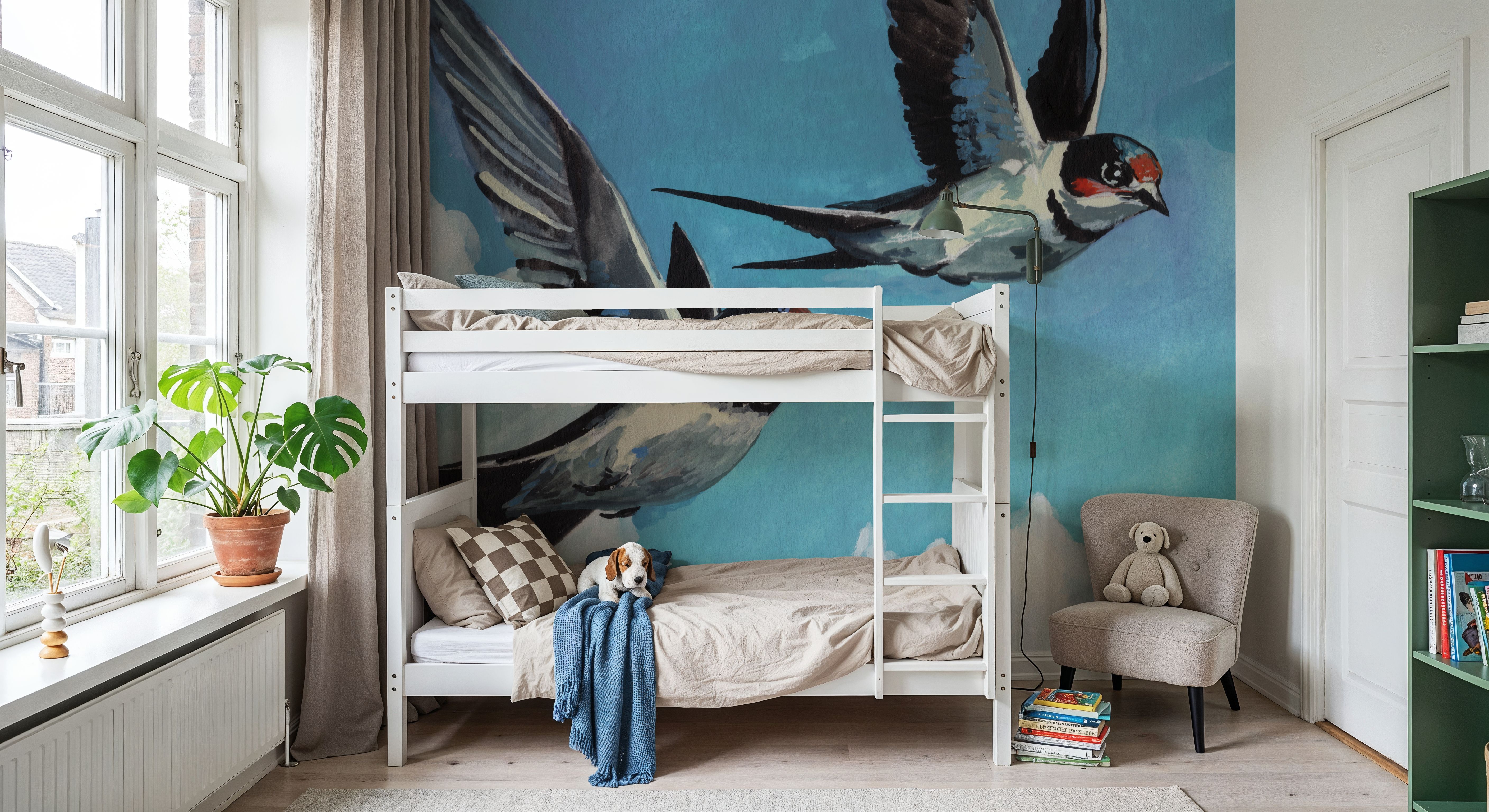 Two Birds in The Clouds