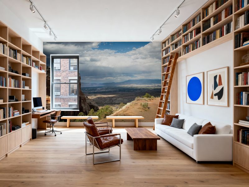 Colorado Scene wallpaper mural 100% PVC-free and non-toxic