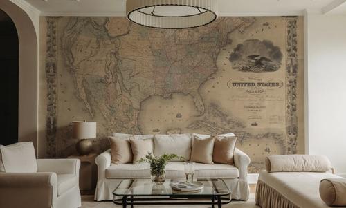 Colton's Unites States Map 1850