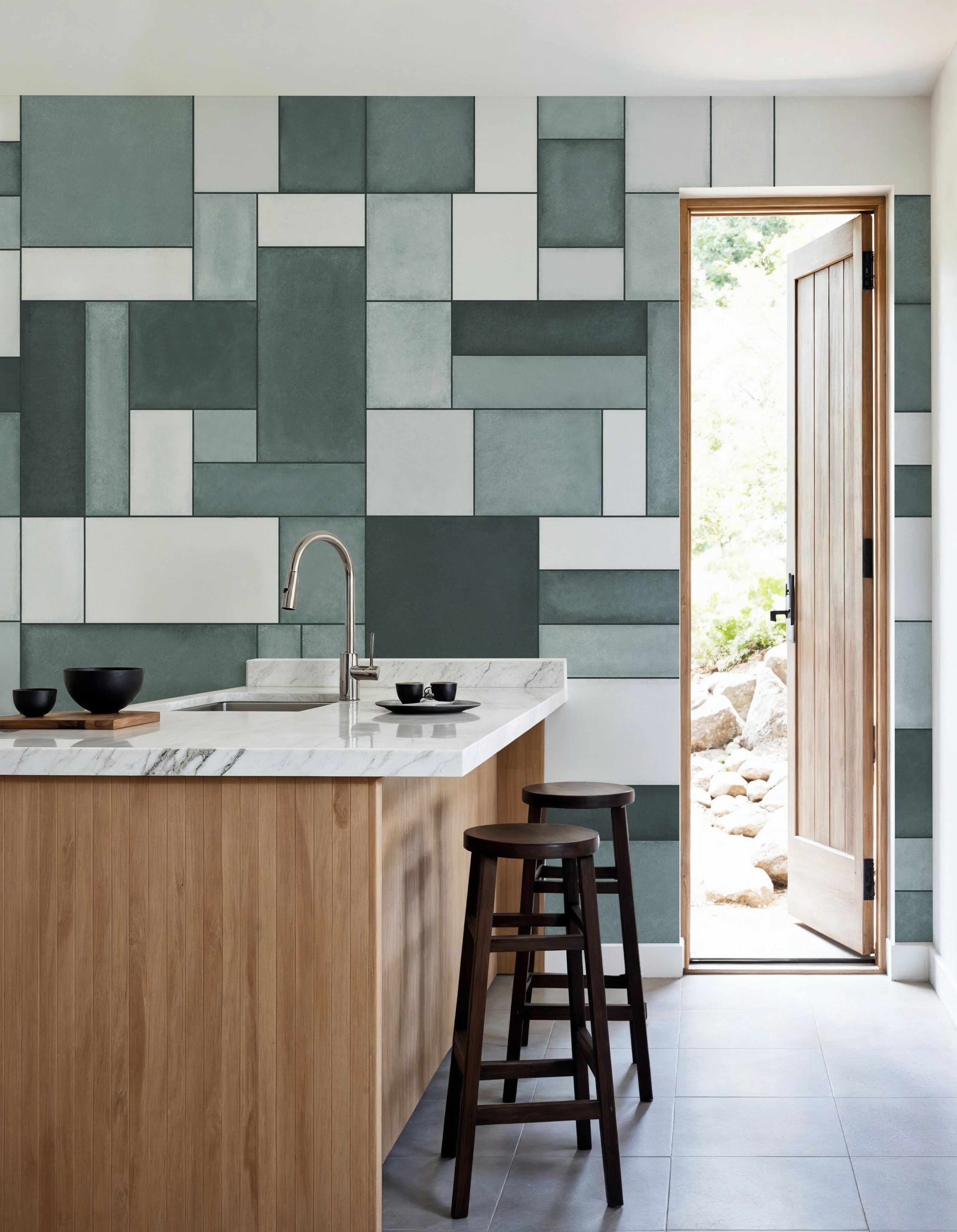 Spectrum Blocks, Teal