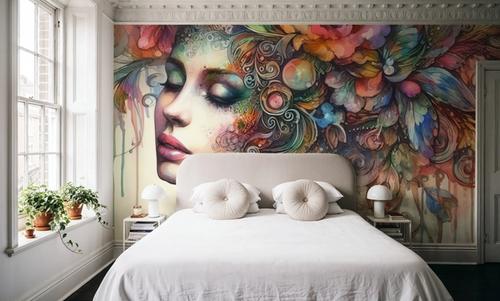 Watercolor Hair Explosion
