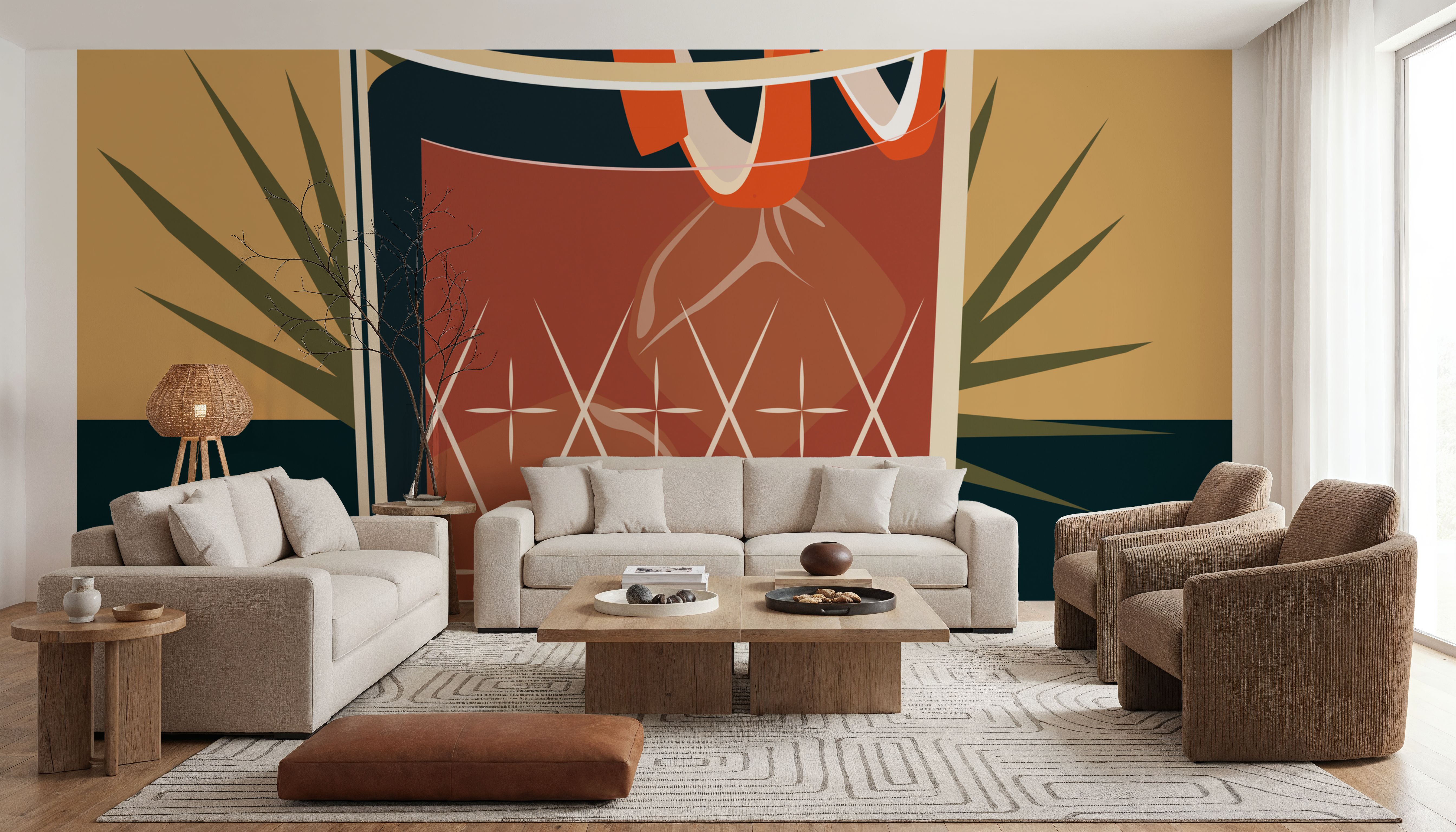 Retro Summer Cocktails III, Wallpaper