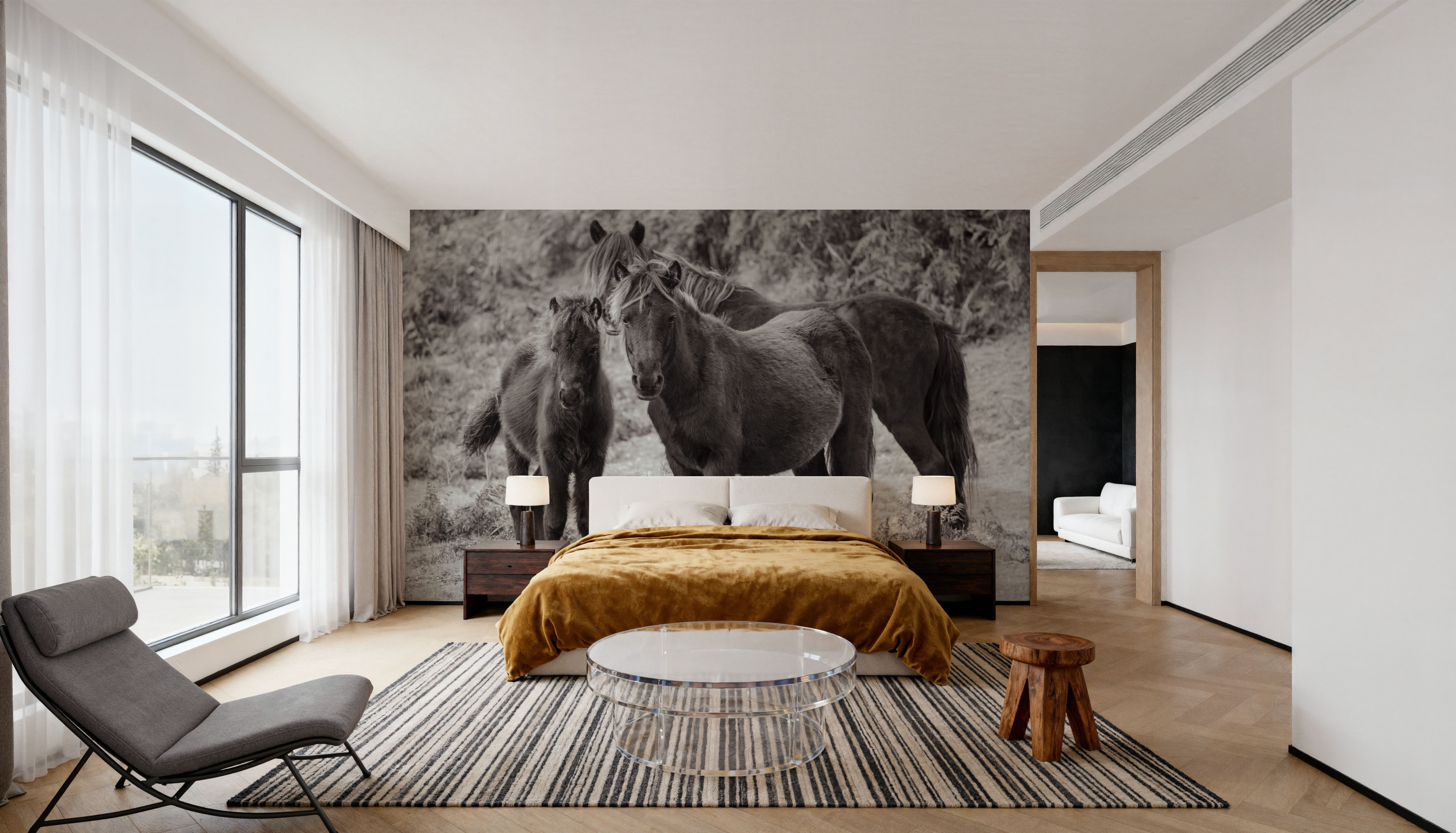 Dartmoor Ponies III, Wallpaper