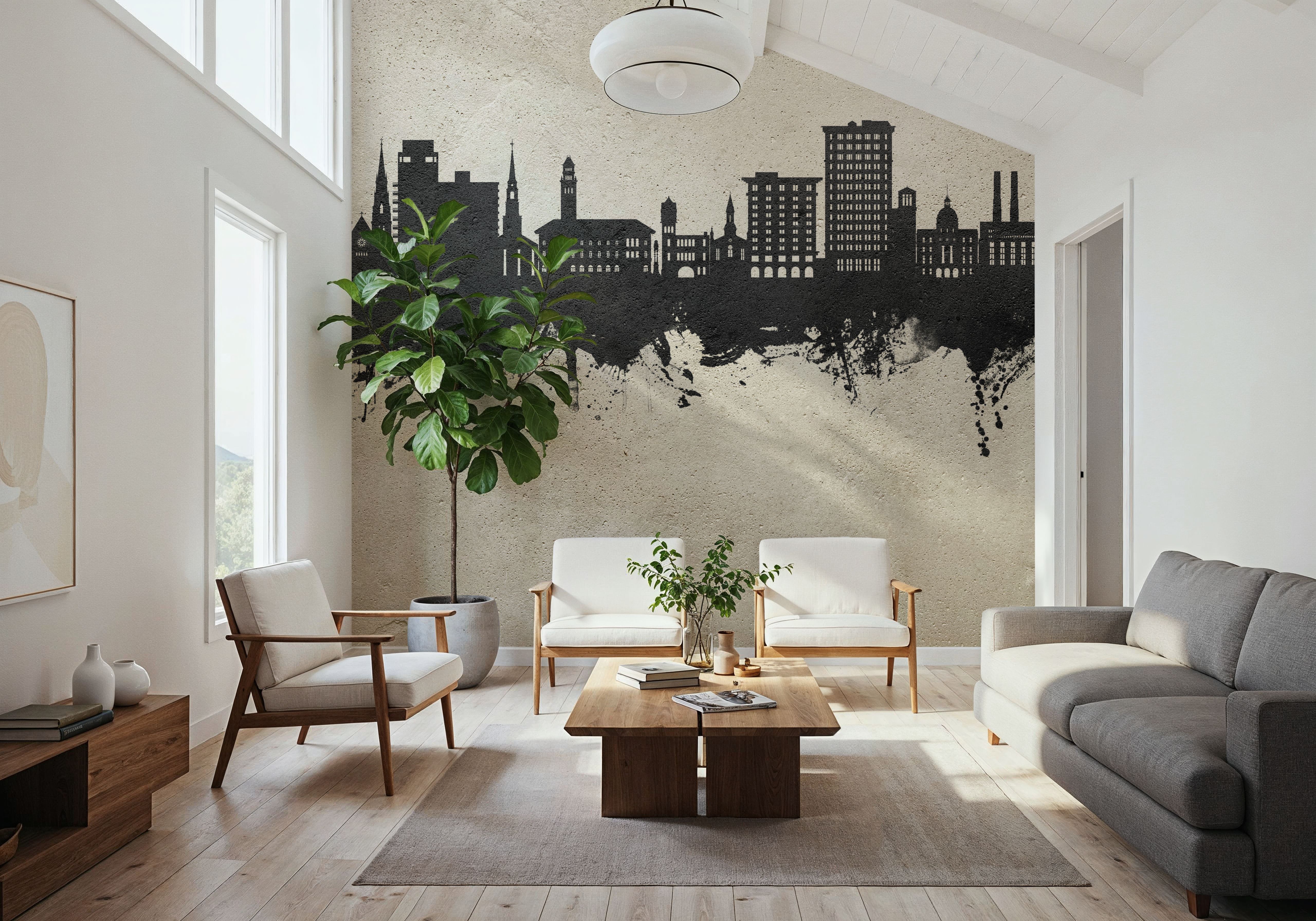 Savannah Georgia Skyline Concrete