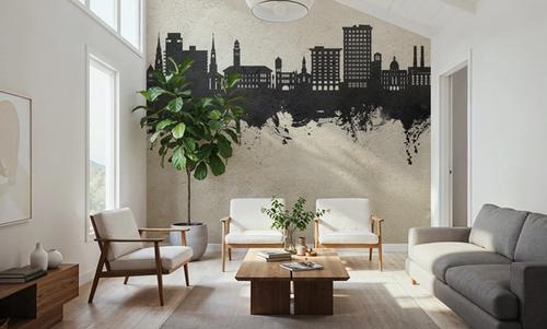 Savannah Georgia Skyline Concrete