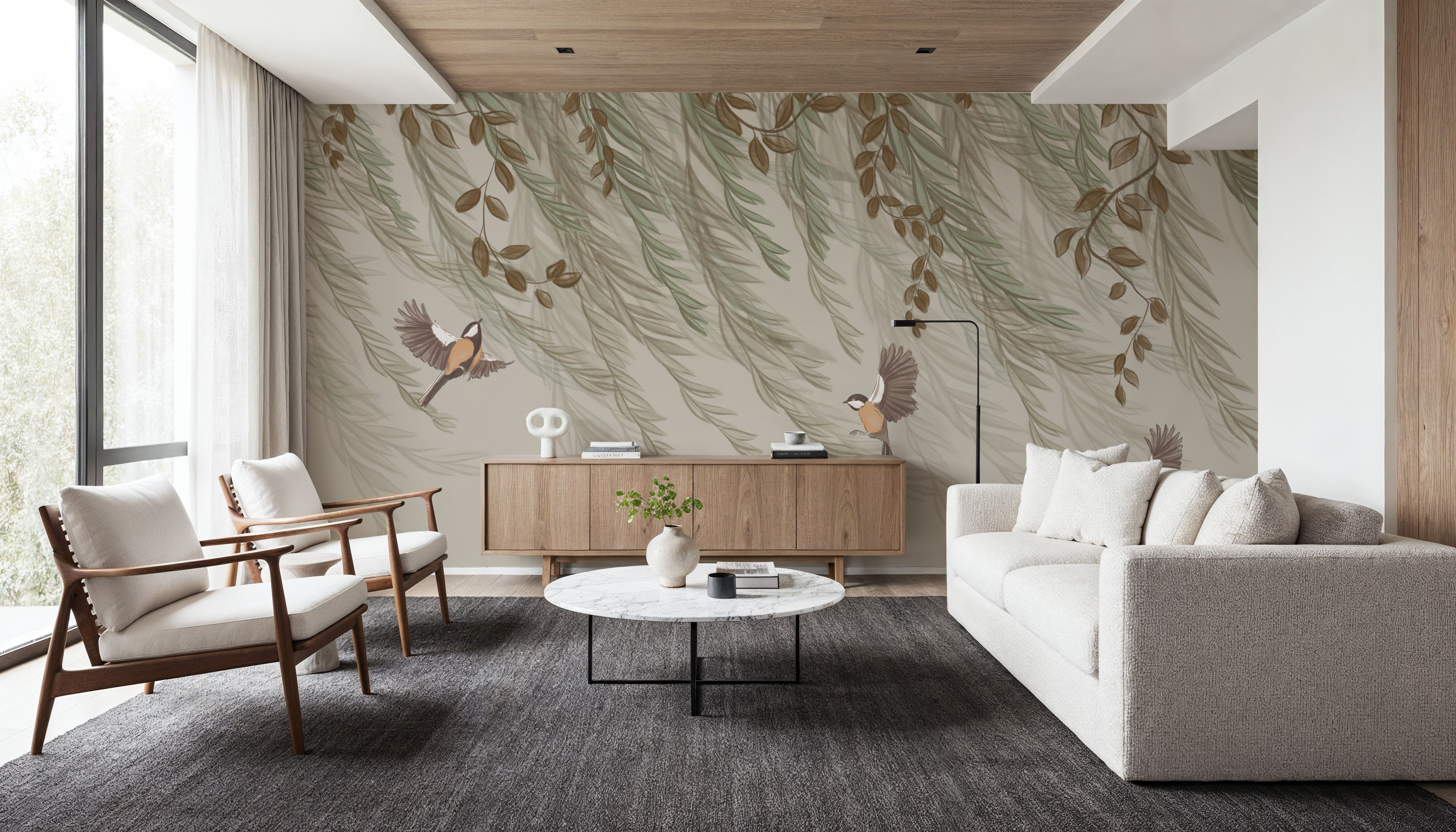  Willow & Birds, Sand