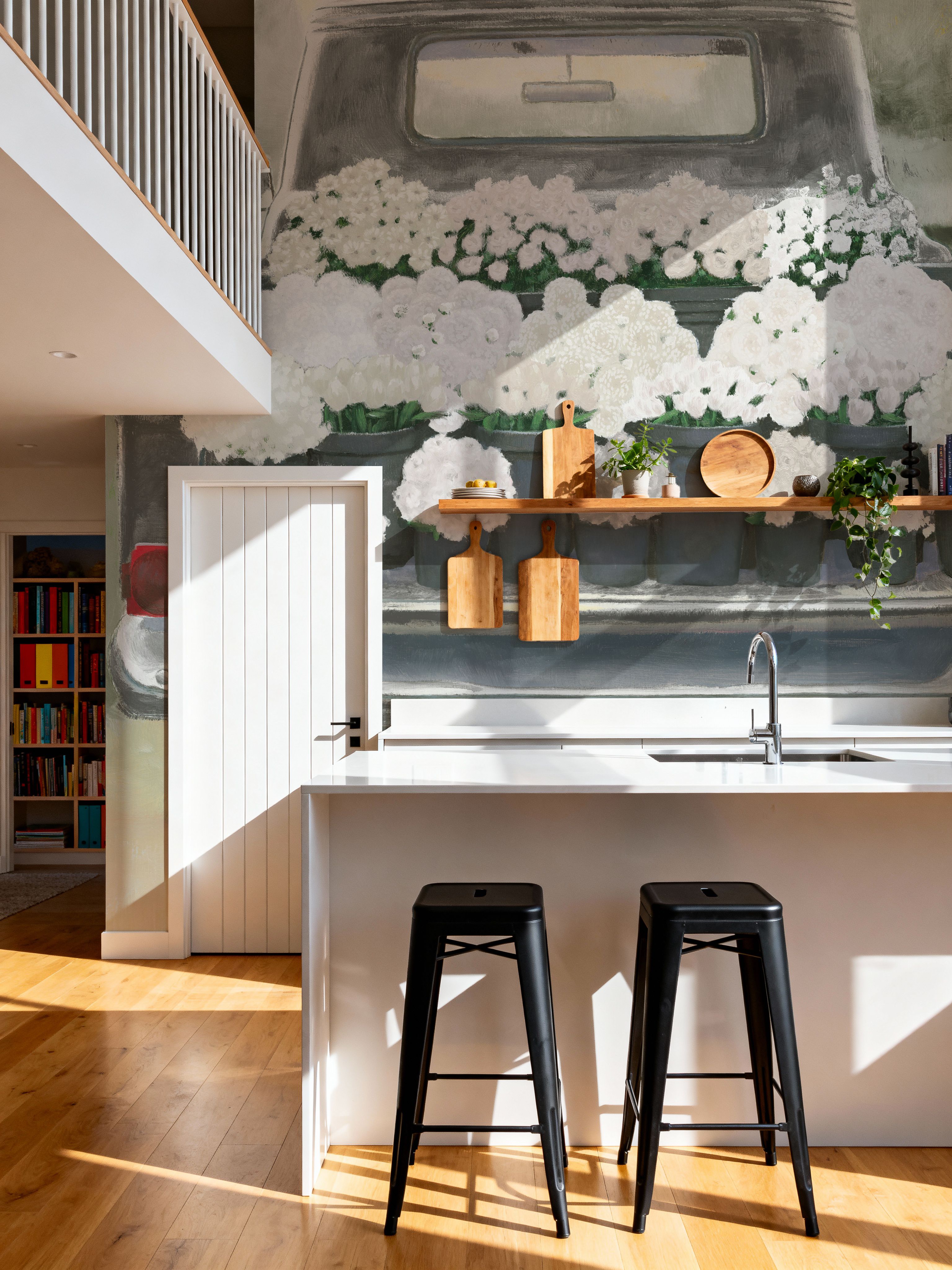 Beautiful Country III Gray White