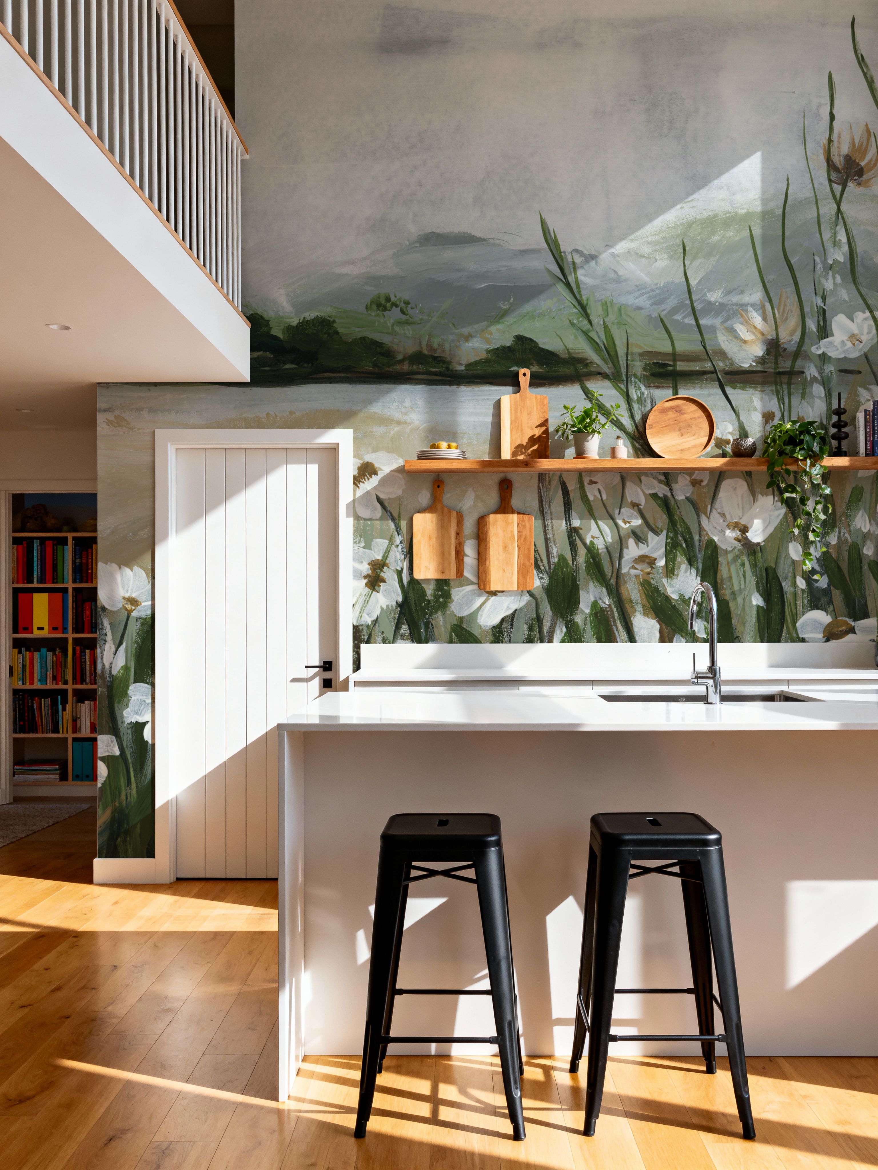 Wildflowers Among the Landscape