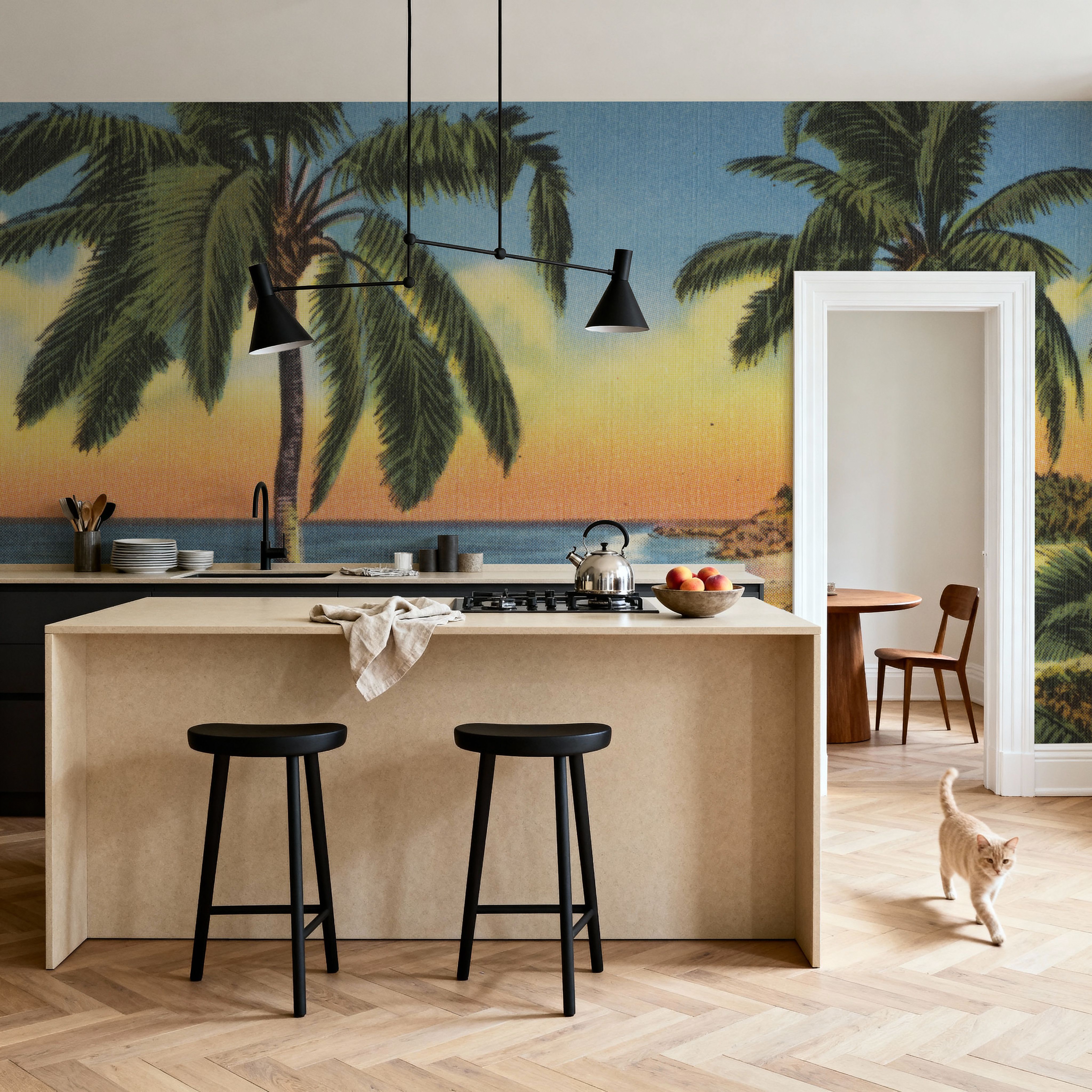 Greetings from The Keys - Screenprint Postcard