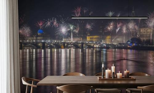 Midnight Fireworks